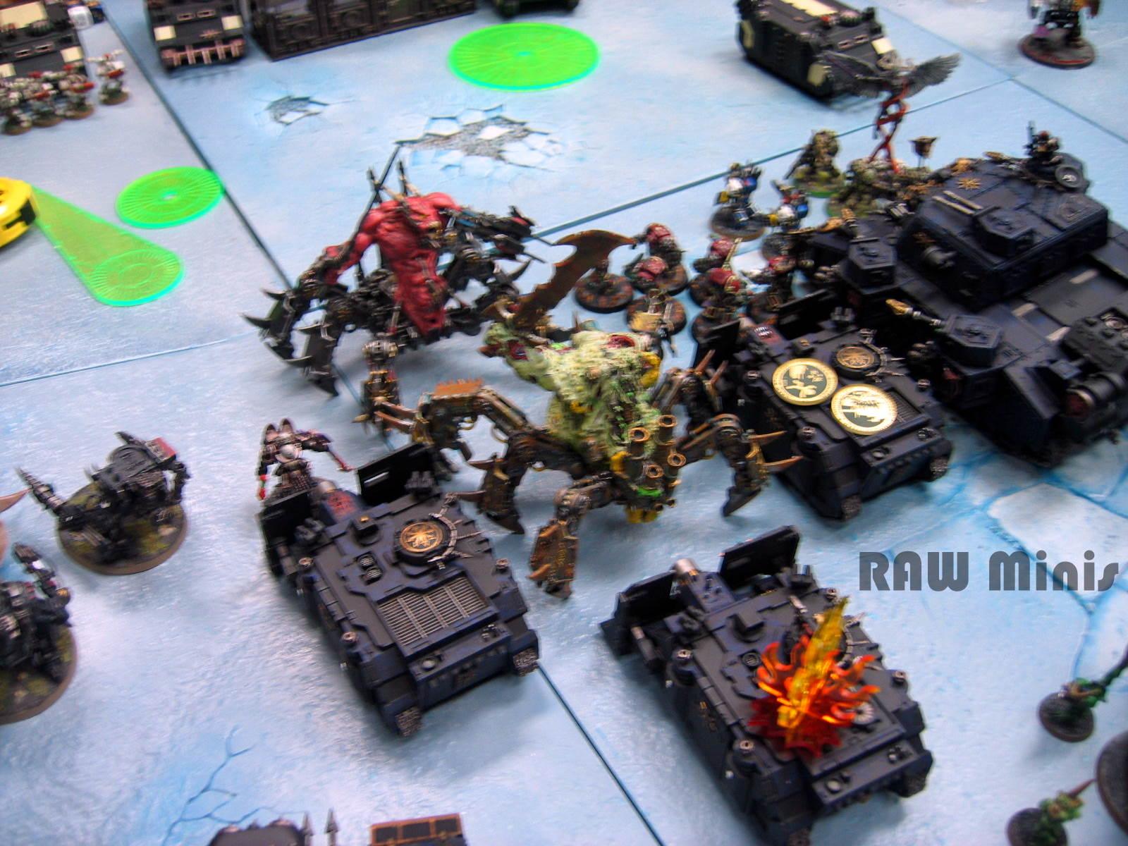 Apocalypse, Battle, Battle Report, Biggest Game Ever, Chaos, Chaos Daemons, Chaos Space Marines, Converting, Daemons, Painting, Warhammer 40,000