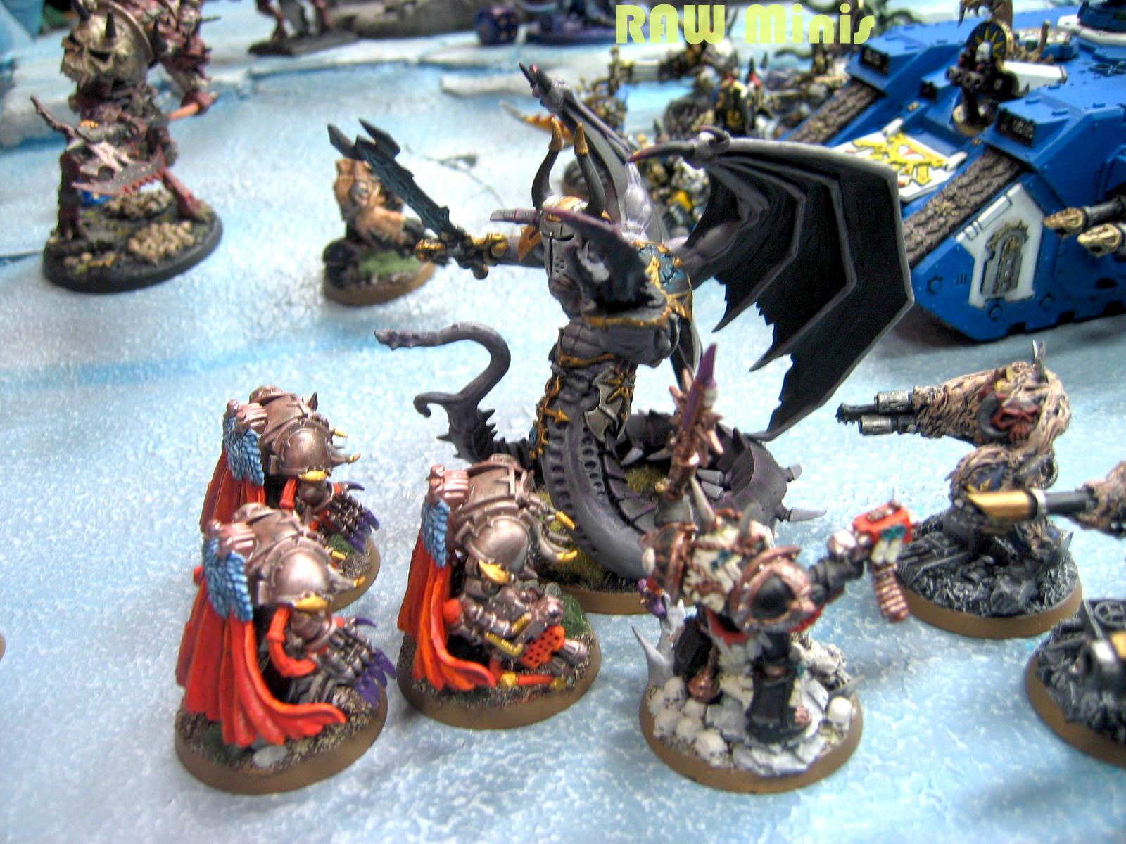 Apocalypse, Battle, Battle Report, Biggest Game Ever, Chaos, Chaos Daemons, Chaos Space Marines, Converting, Daemons, Painting, Warhammer 40,000