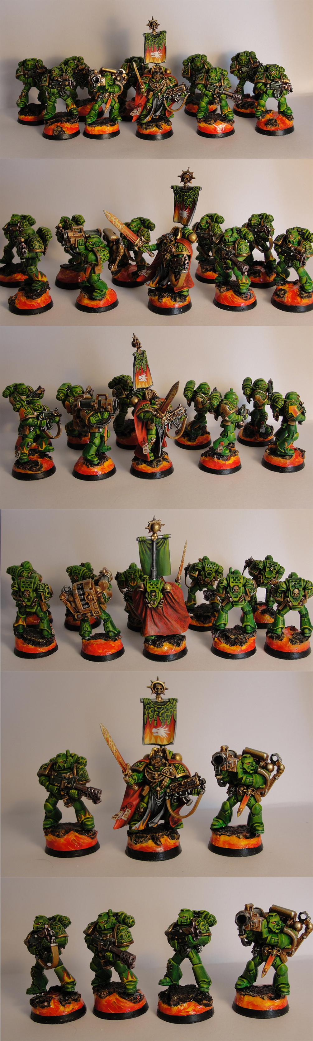 Salamanders, Space Marines, Tactical Space Marines