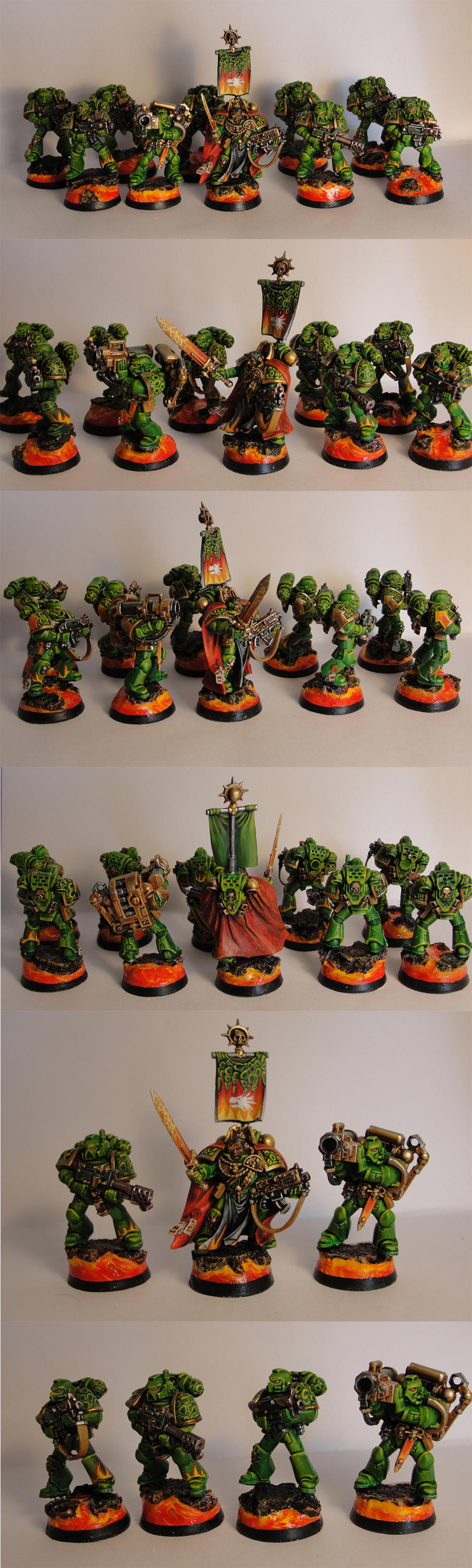 Salamanders, Space Marines, Tactical Space Marines