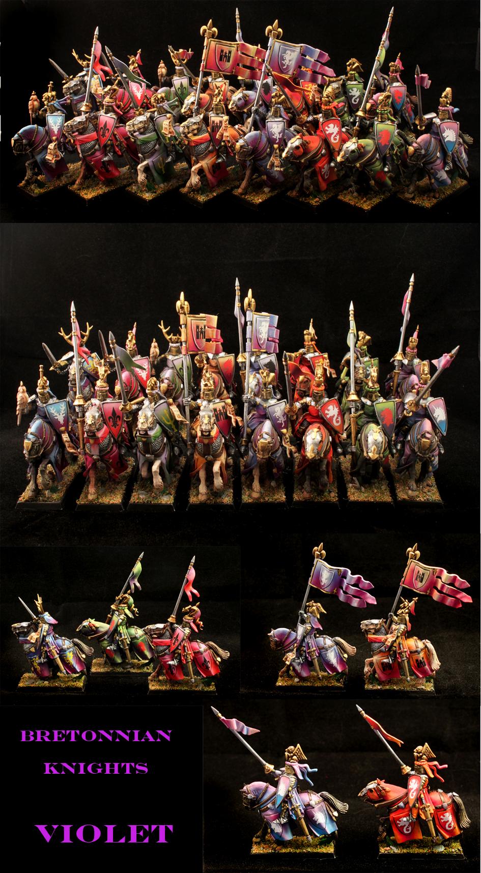 Bretonnians, Knights, Warhammer Fantasy