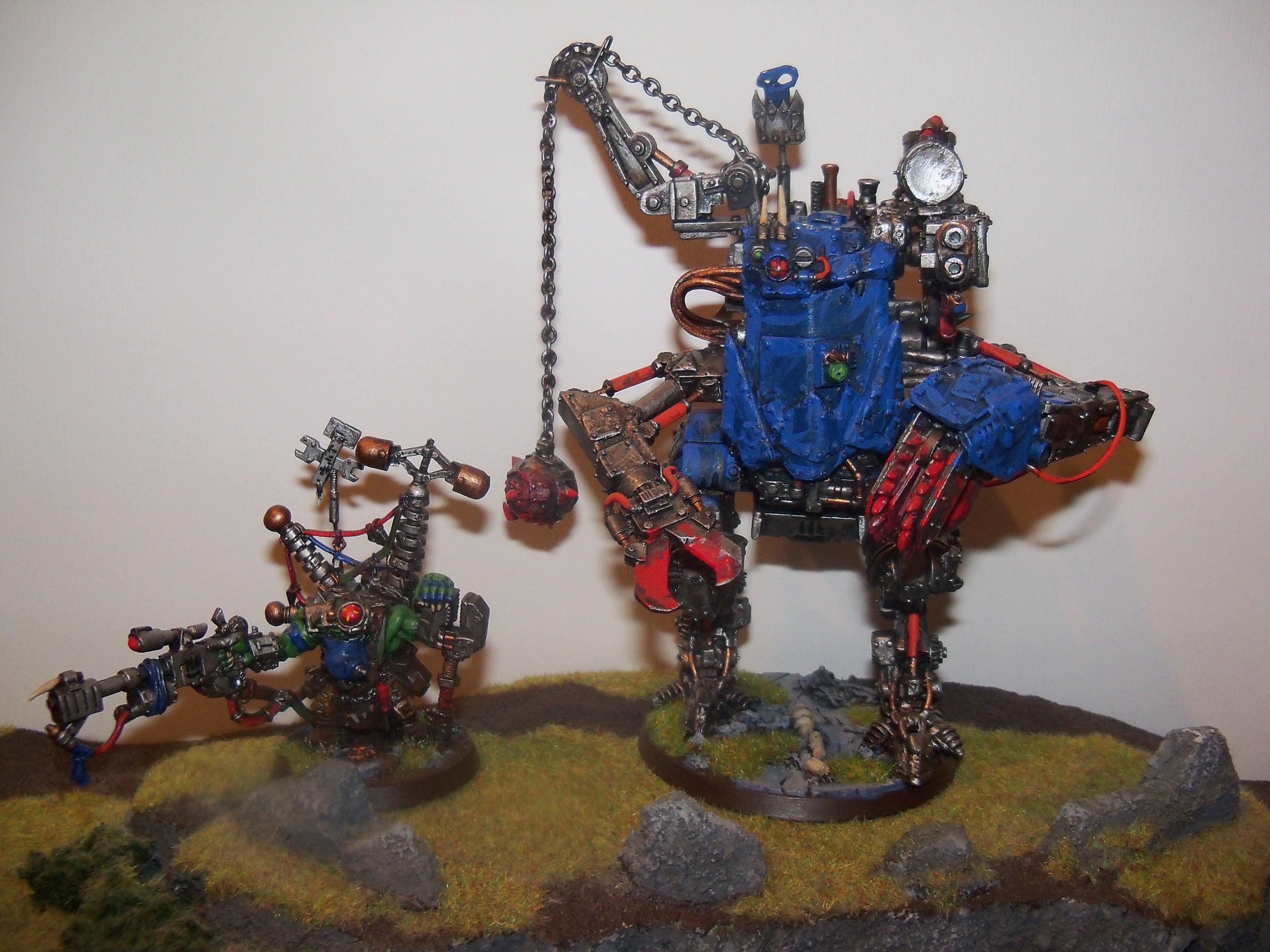 Big Mek, Deff Dread, Orks, Warhammer 40,000