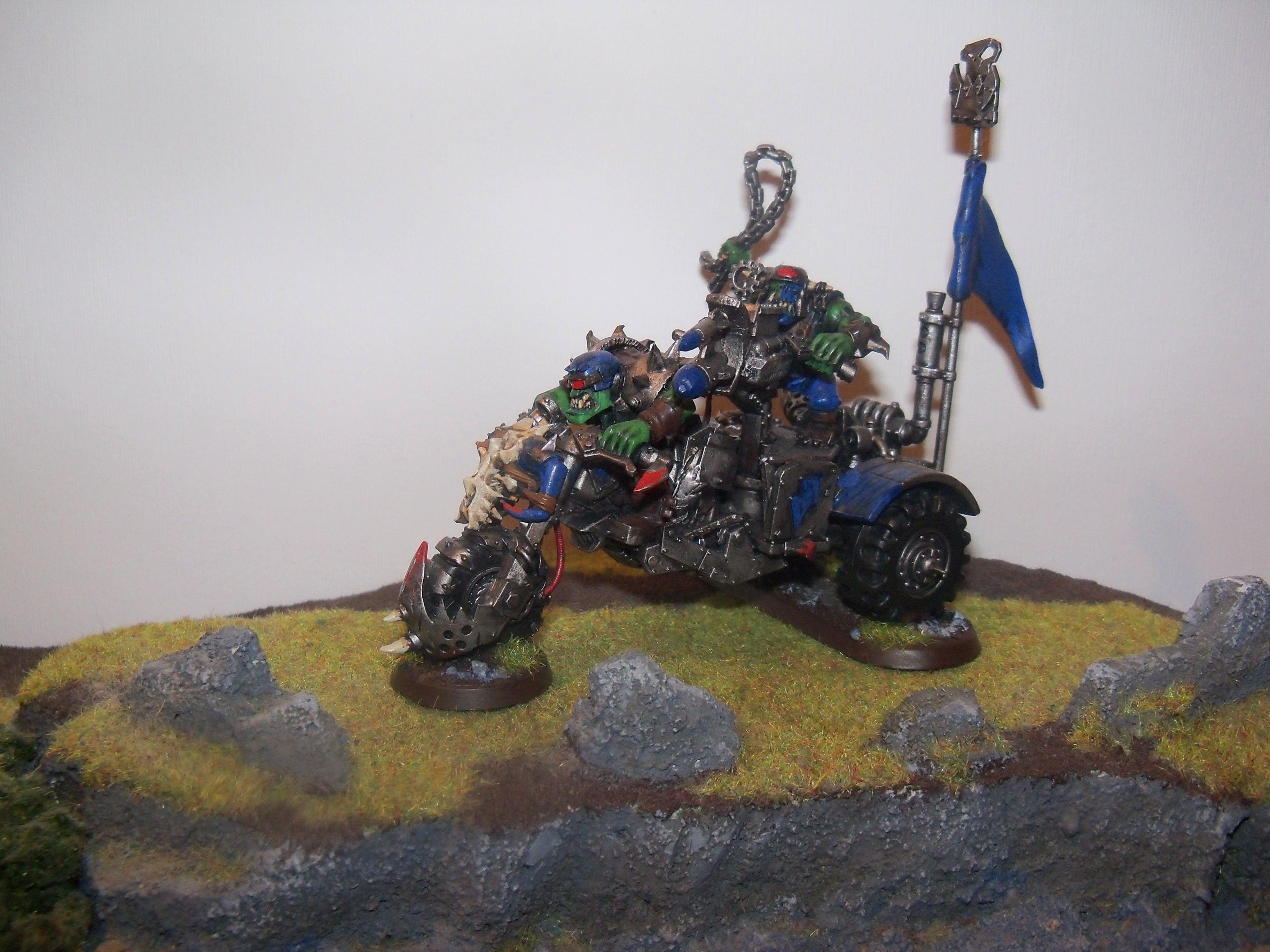 Conversion, Orks, Trike, Vehicle, Warbuggy, Warhammer 40,000