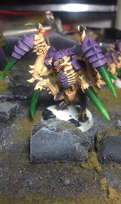 Purple, Scything Talons, Tyranids, Warriors