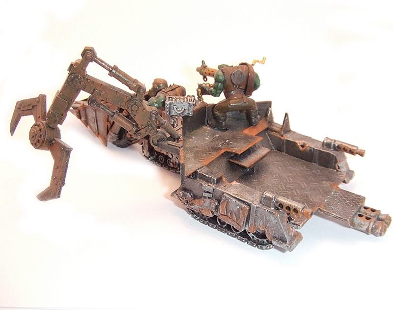 Gorkamorka, Orks, Grimlug's Trak, Spike (back)