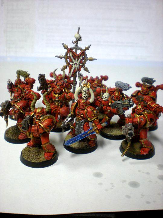 Chaos Space Marines, Khorne, Warhammer 40,000