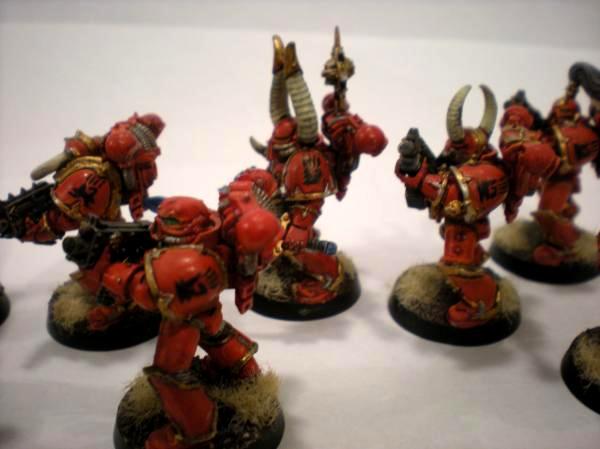 Chaos, Corsairs, Red, Space, Space Marines, Squad, Warhammer 40,000, Warhammer Fantasy