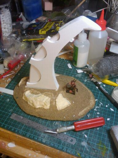 28mm Scale, Eldar, Sci Fi, Terrain, Warhammer 40,000, Warp Gate, Webway, Work In Progress