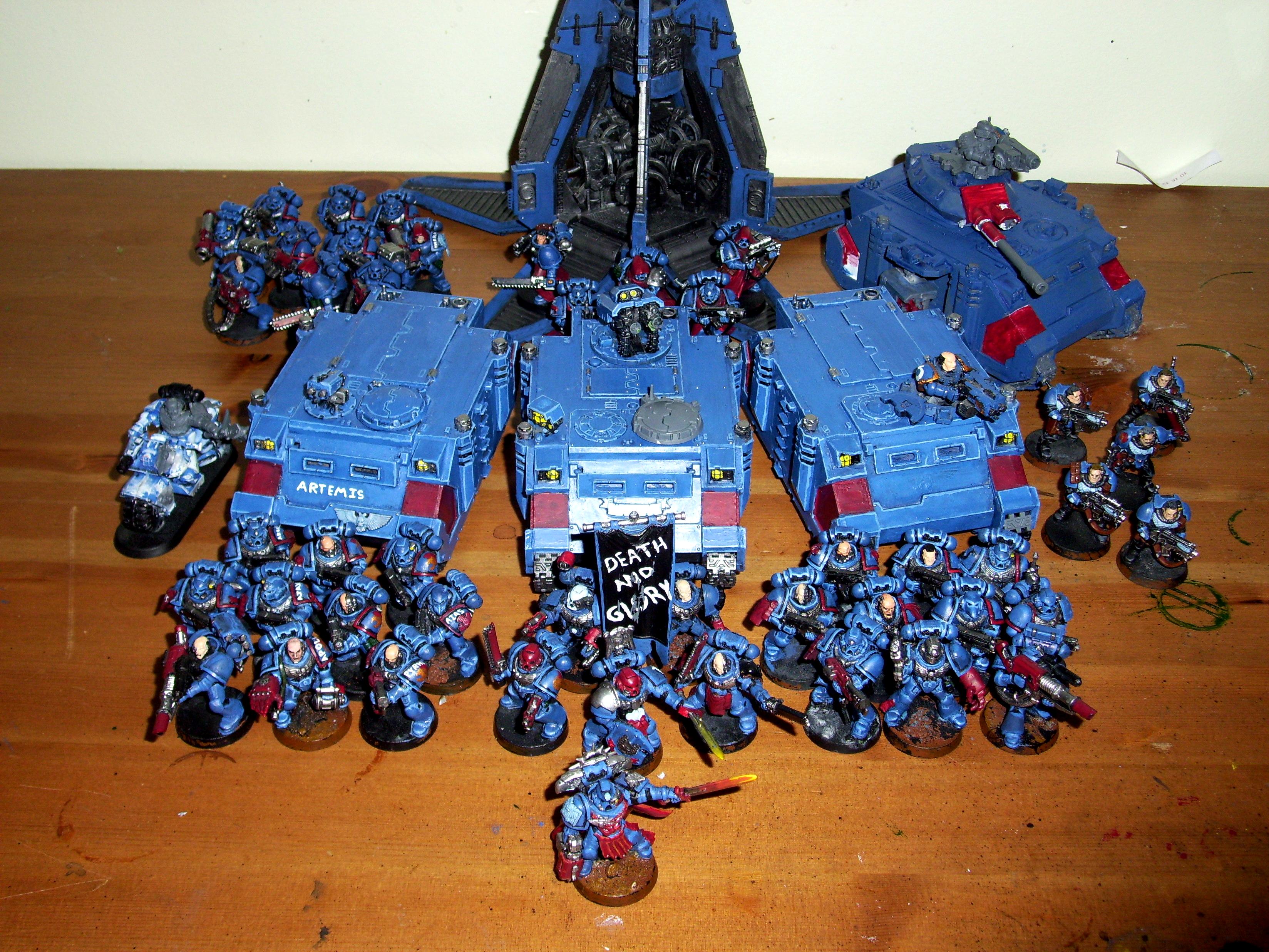 Crimson Fists, Space Marines, Sterngaurd, Tactical Squad
