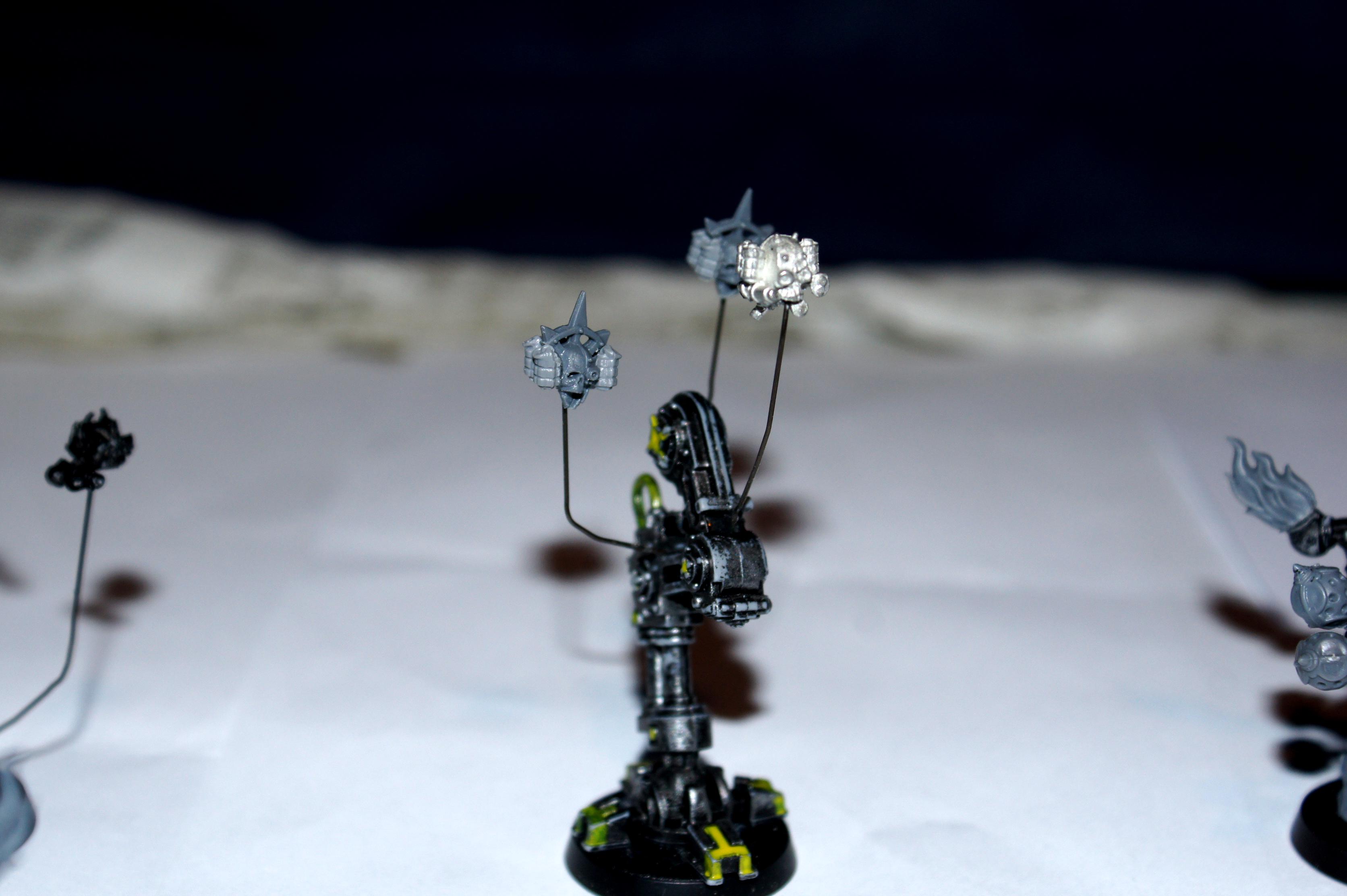 Chaos, Dark Angels, Fallen, Heretic, Servo Skull