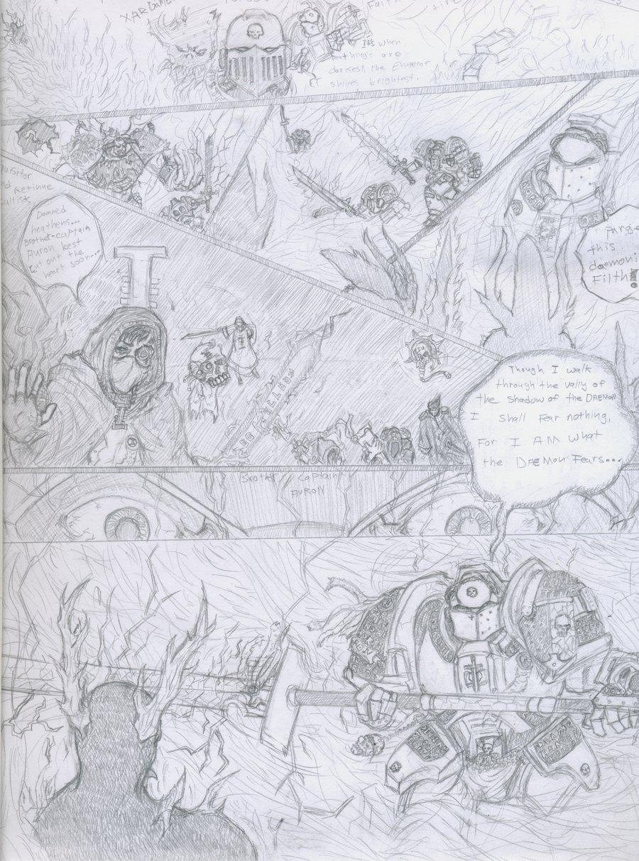 Comic, Daemonhunters, Daemons, Grey Knights, Grey Knights Daemonhunters Ordo Malleus Daemons Warhammer 40k Retinue Terminators Comic, Ordo Malleus, Retinue, Terminator Armor, Warhammer 40,000, Warhammer Fantasy