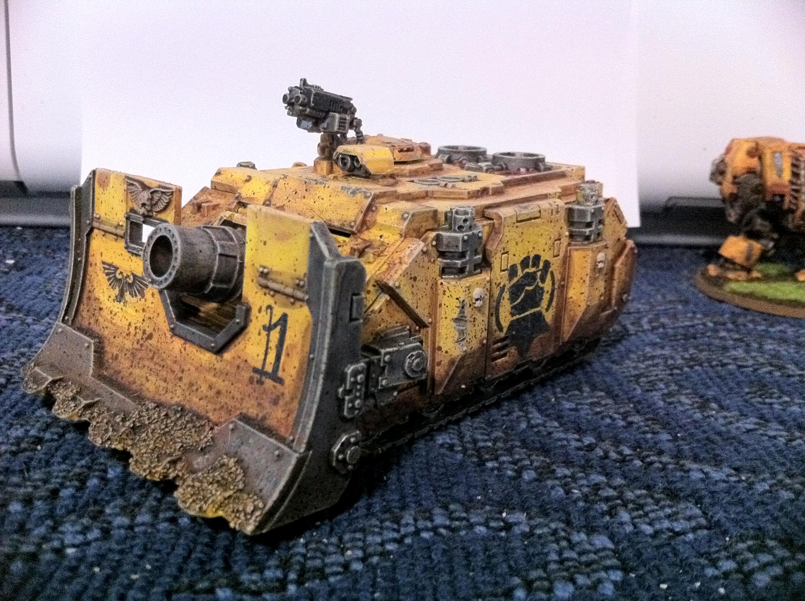 Heavy Support, Imperial Fists, Space Marines, Tank, Vindicator