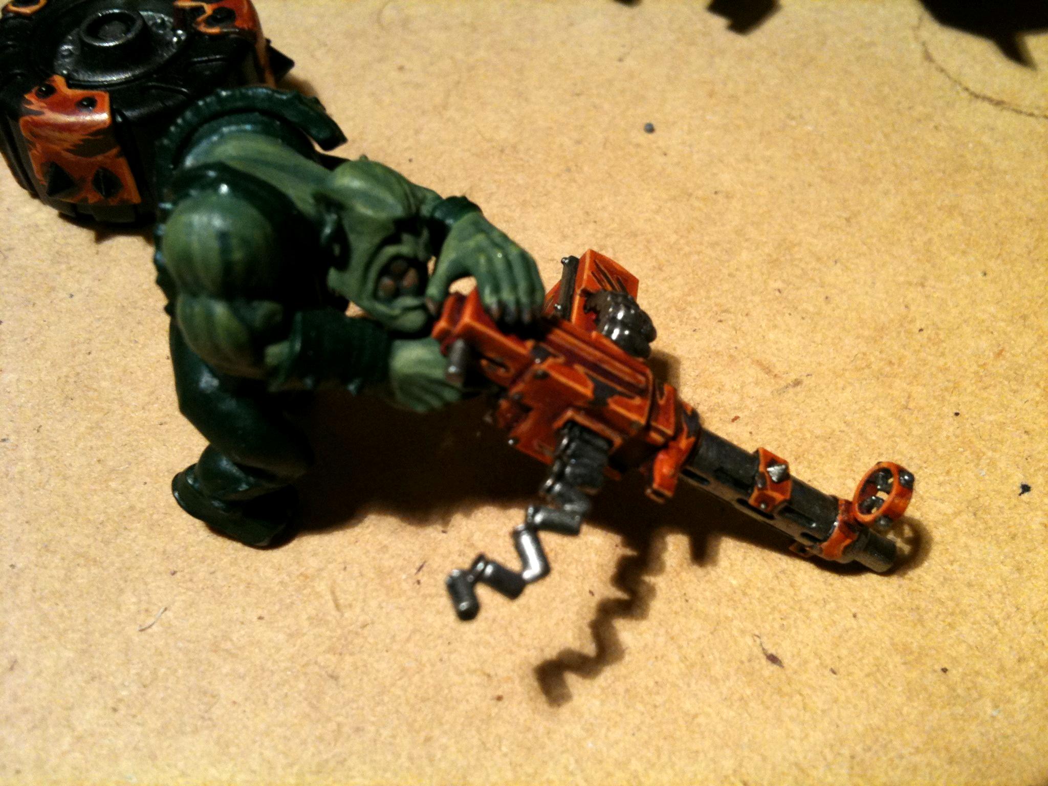 Big Shoota, Da Dark Angelz, Orks, Trukk, Work In Progress
