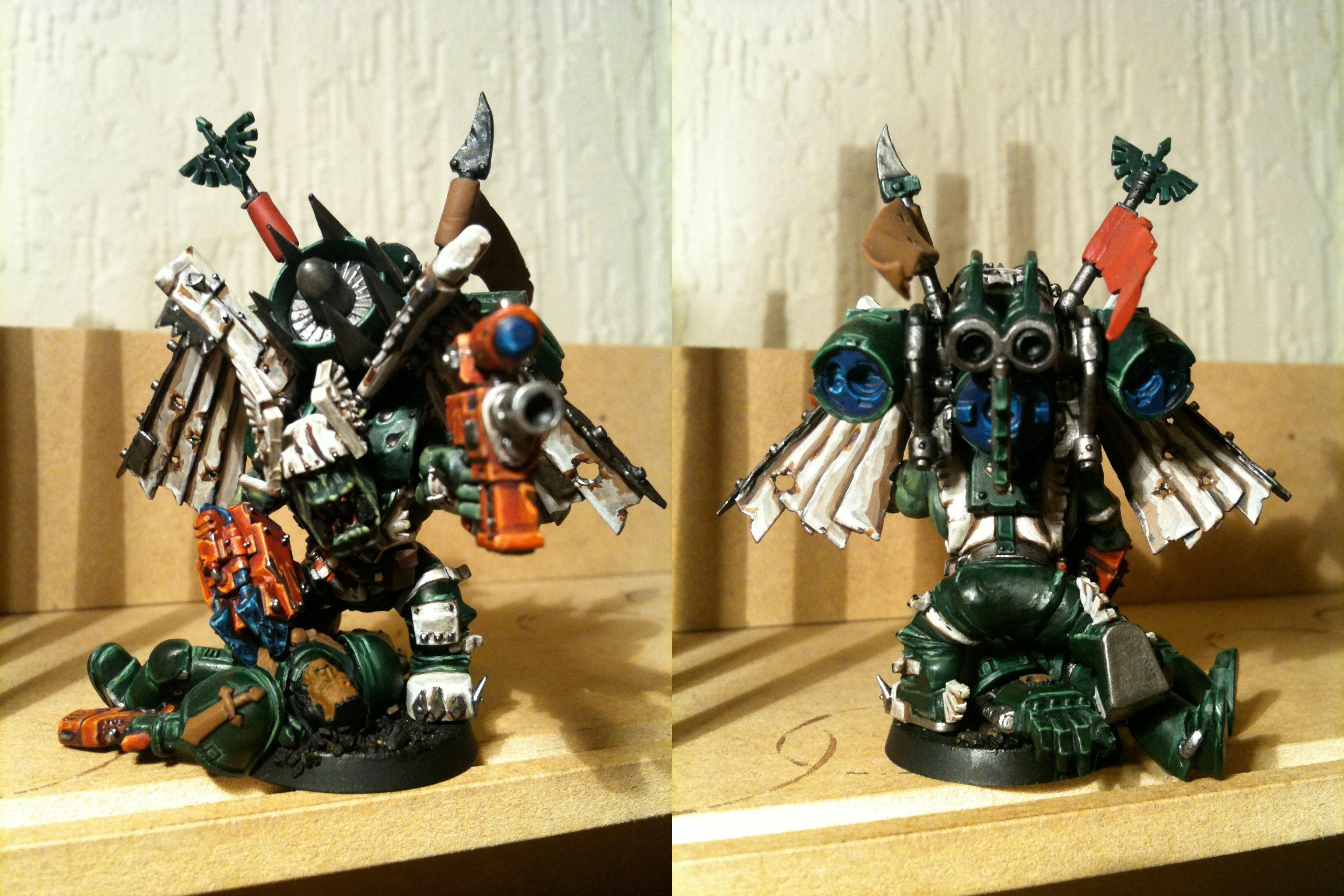 Da Dark Angelz, Nob, Orks, Stormboy, Work In Progress