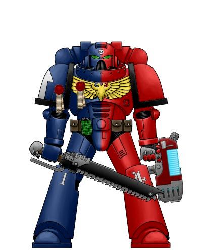 Knights, Power Armour, Redemption, Sergeant Bren, Space Marines