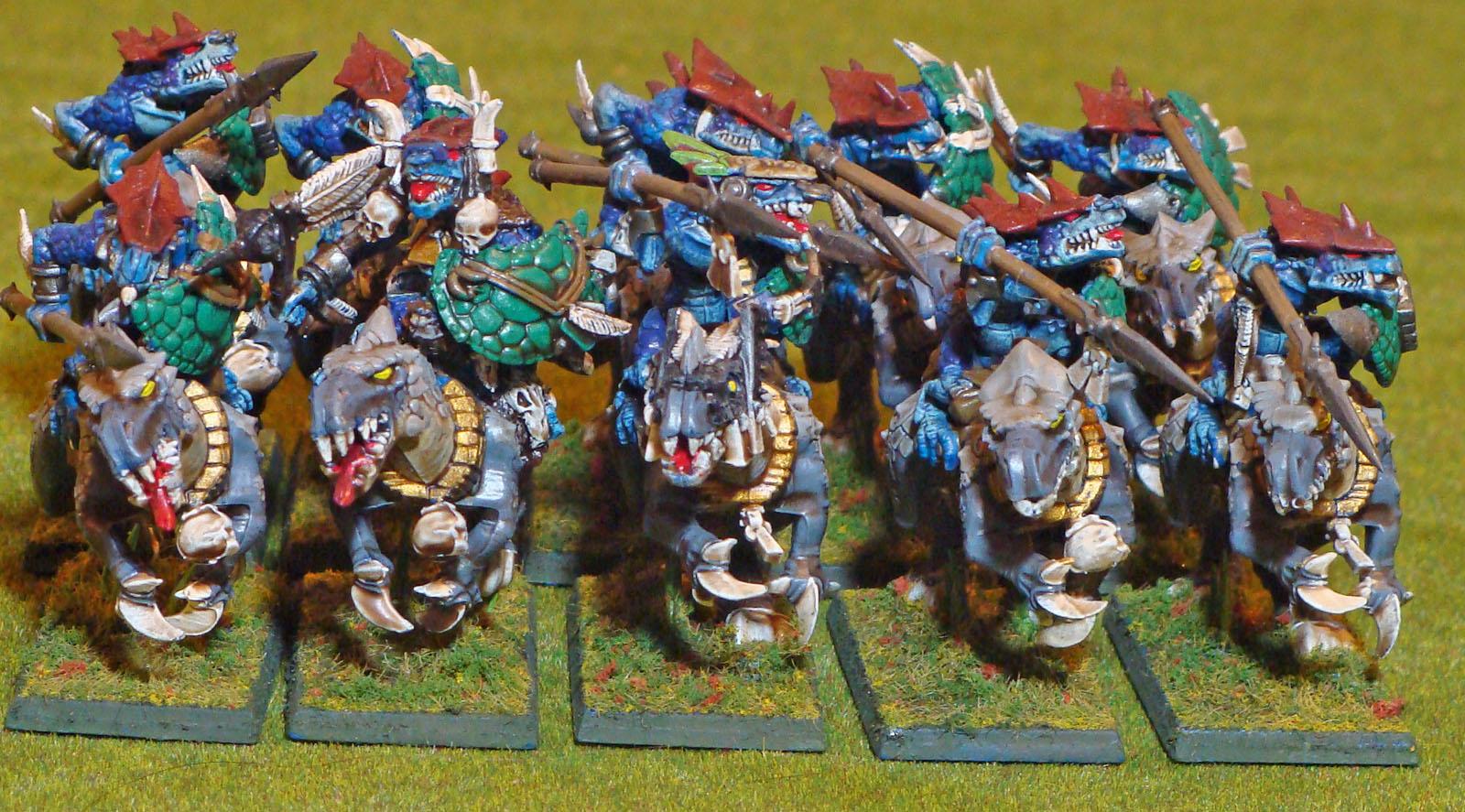 Lizardmen, Cold One Knights