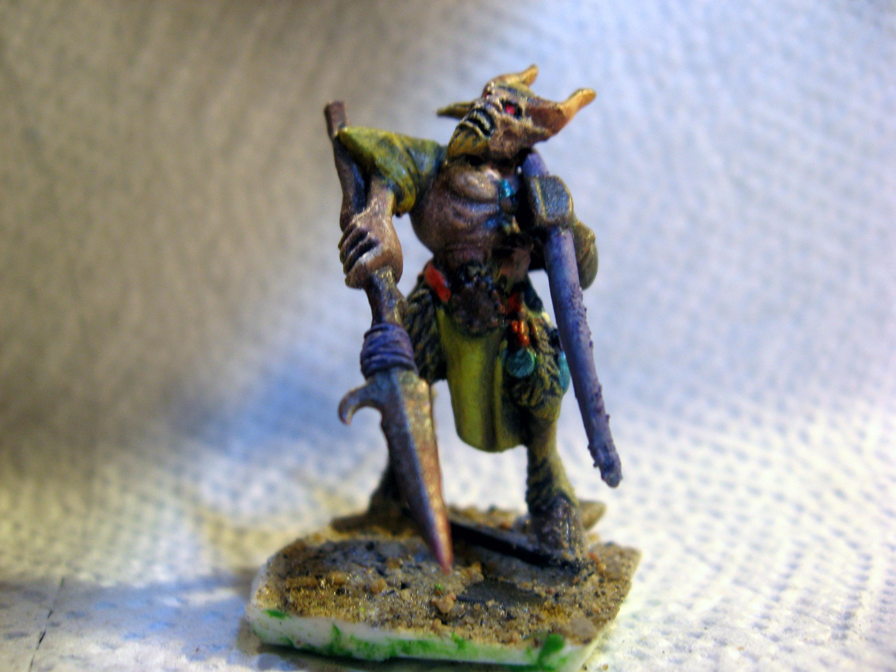 Beastmen, Chaos, Minotaur Conversion, Mordheim, Warhammer Fantasy, Wfb