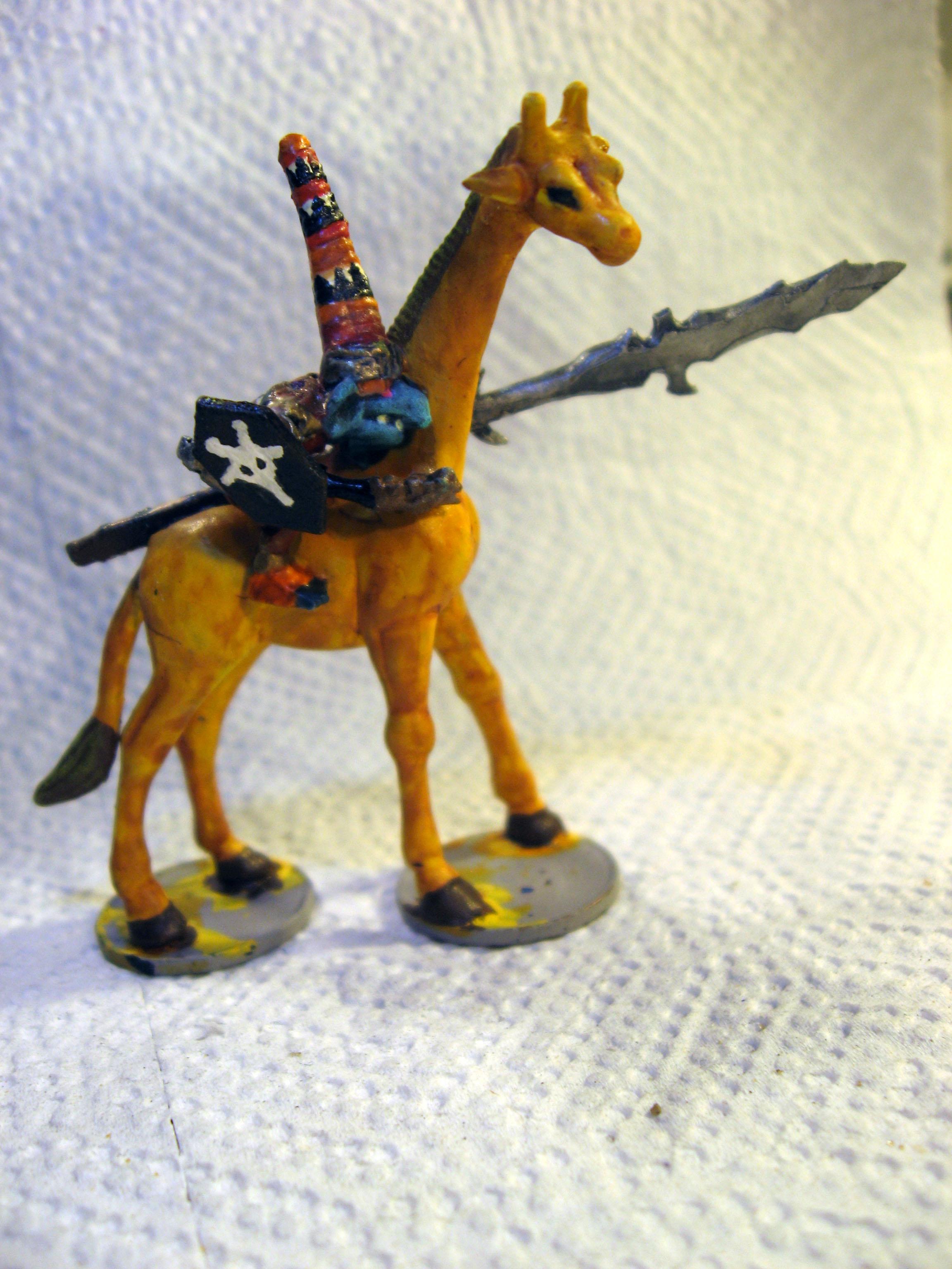 Conversion, Giraffe, Gnoblars, Goblins, Ogres, Toy, Warhammer Fantasy