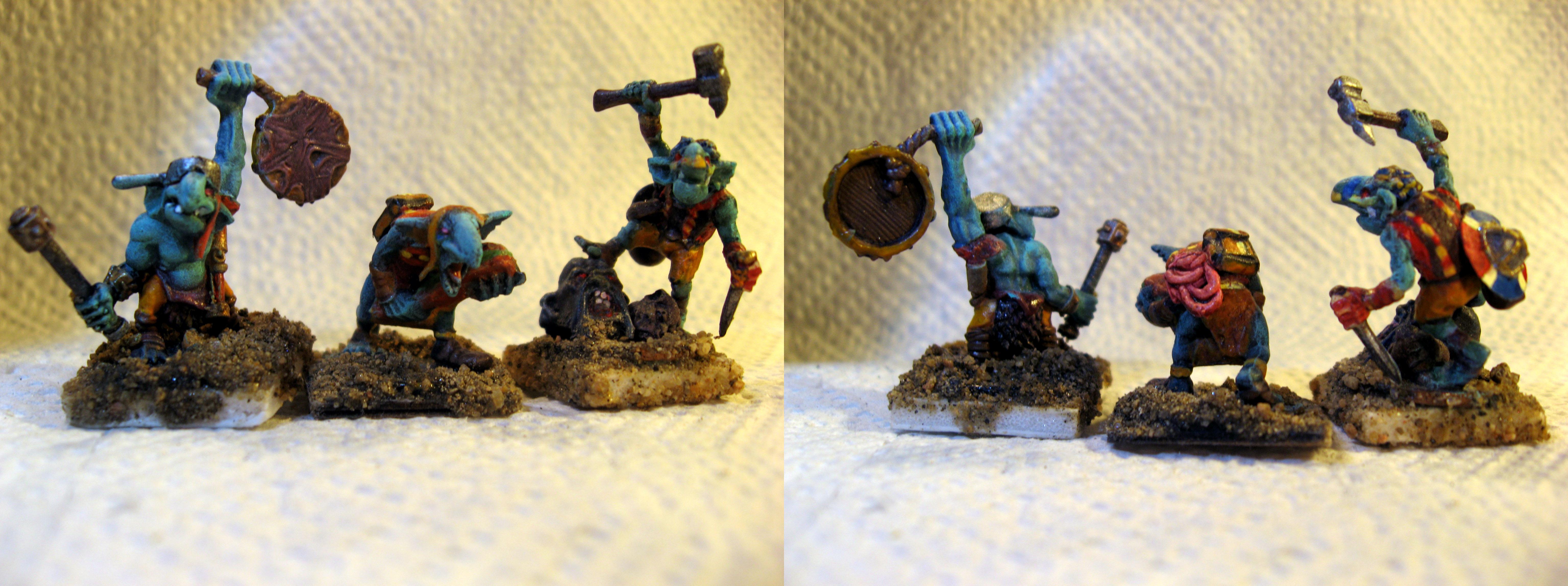 Conversion, Gnoblars, Grots, Ogres, Orks, Warhammer 40,000, Warhammer Fantasy, Work In Progress