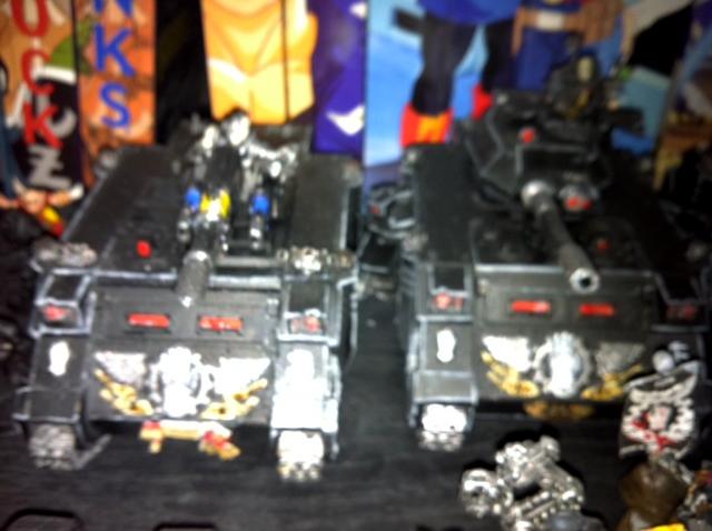 Iron Hands, Vehicles