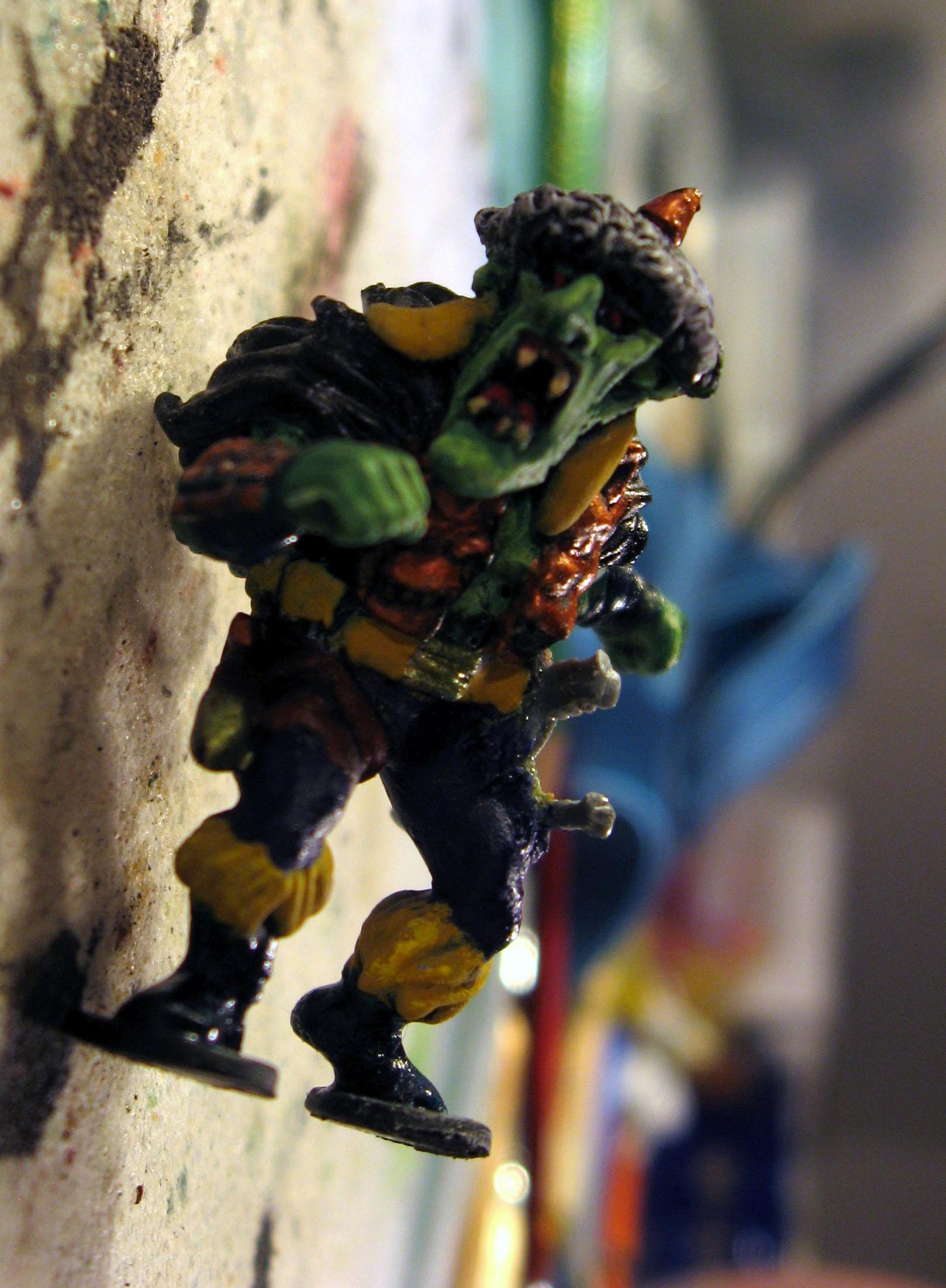 Hobgoblin &quot;Sneaky Git&quot; hero conversions  (Chaos Dwarfs army, Warhammer/Mordheim) (face)