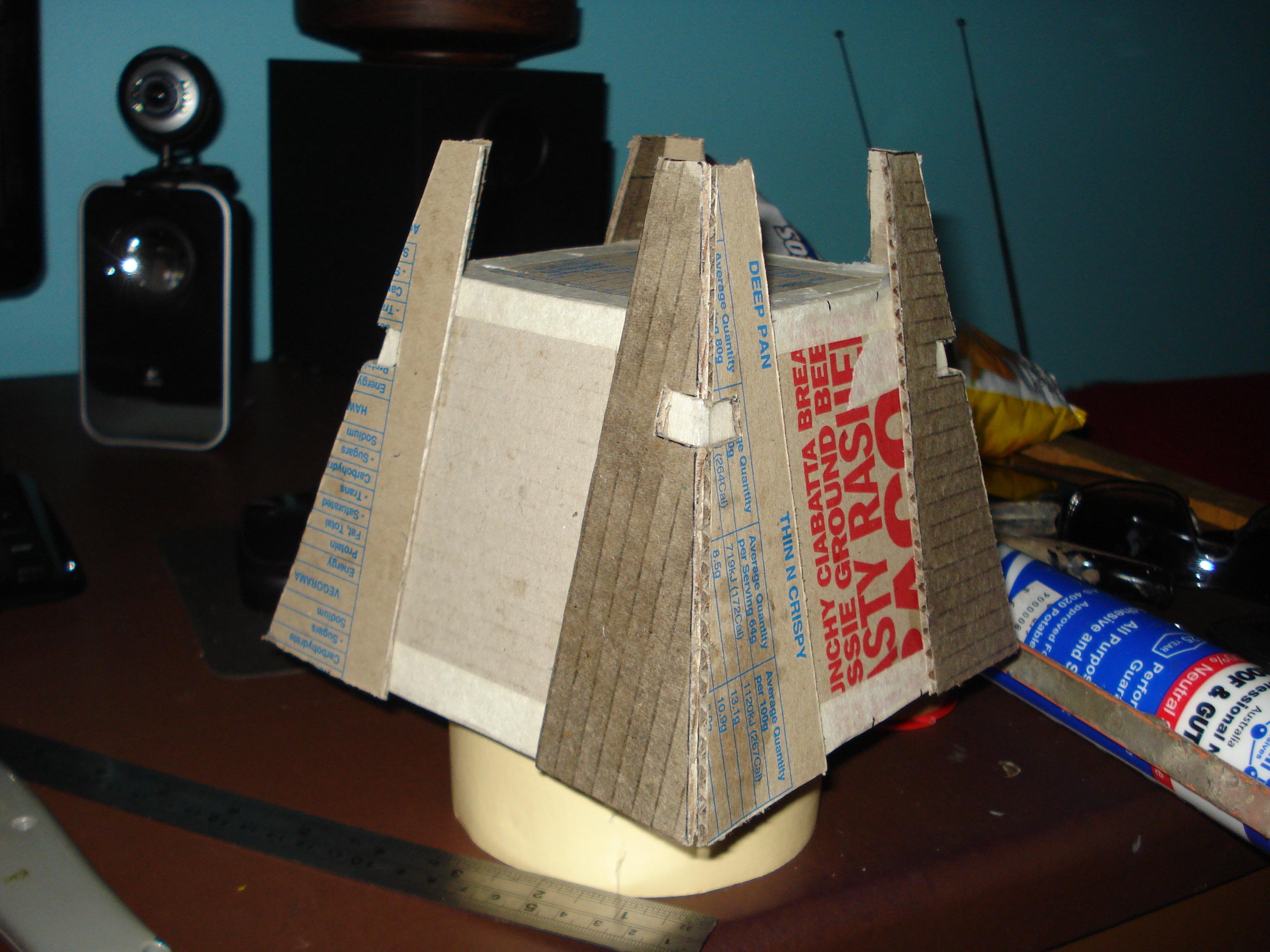 Cardboard, Monolith, Scratch Build