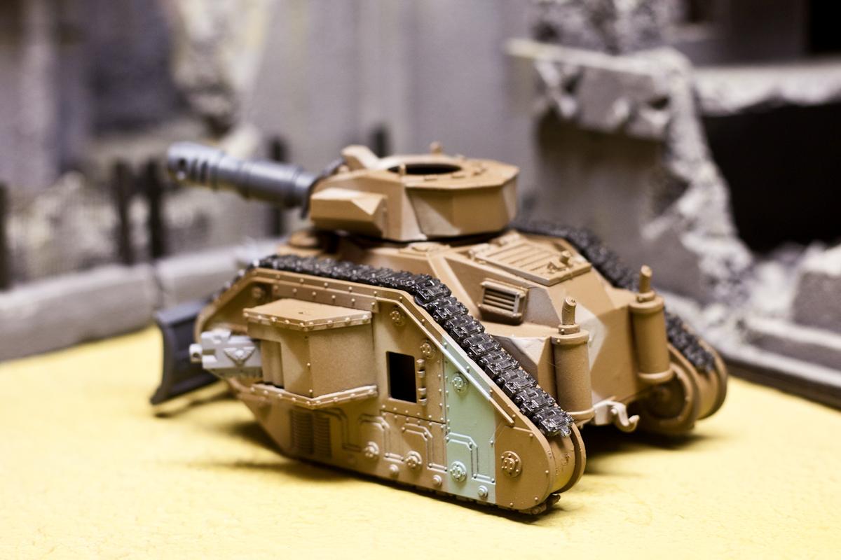 Airbrush, Death Korps of Krieg, Leman Russ