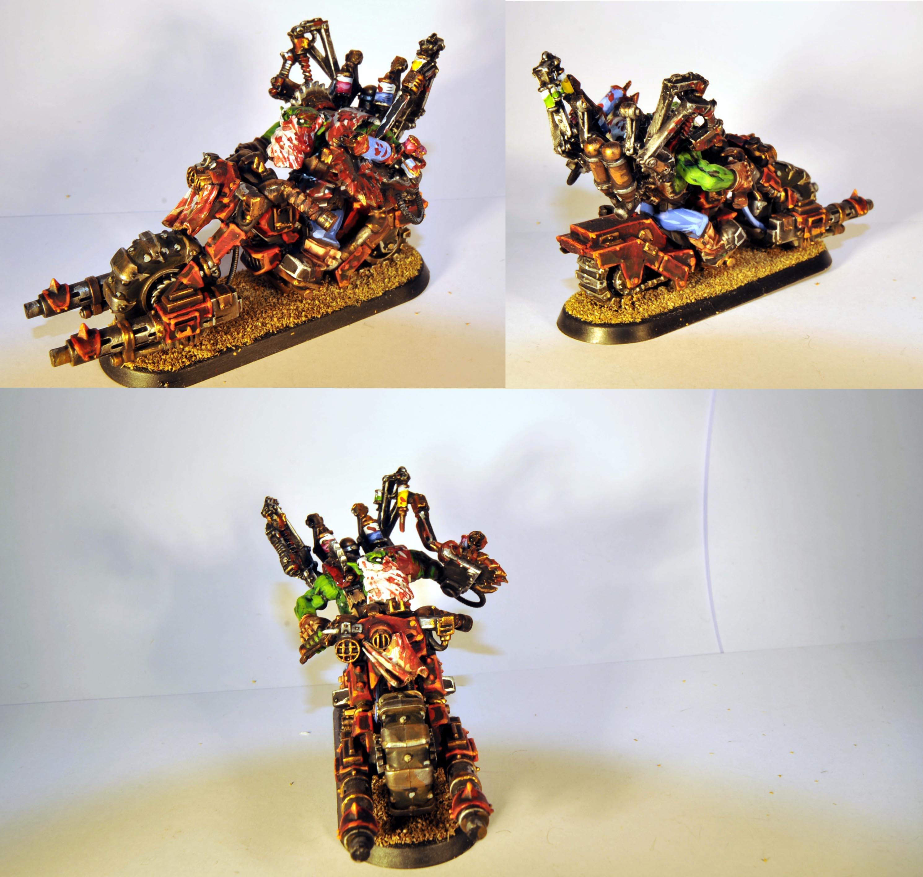 Bike, Evil Sunz, Fabius Bill, Freaks, Freeks, Nob, Orks, Painboy, Speed, Warbike