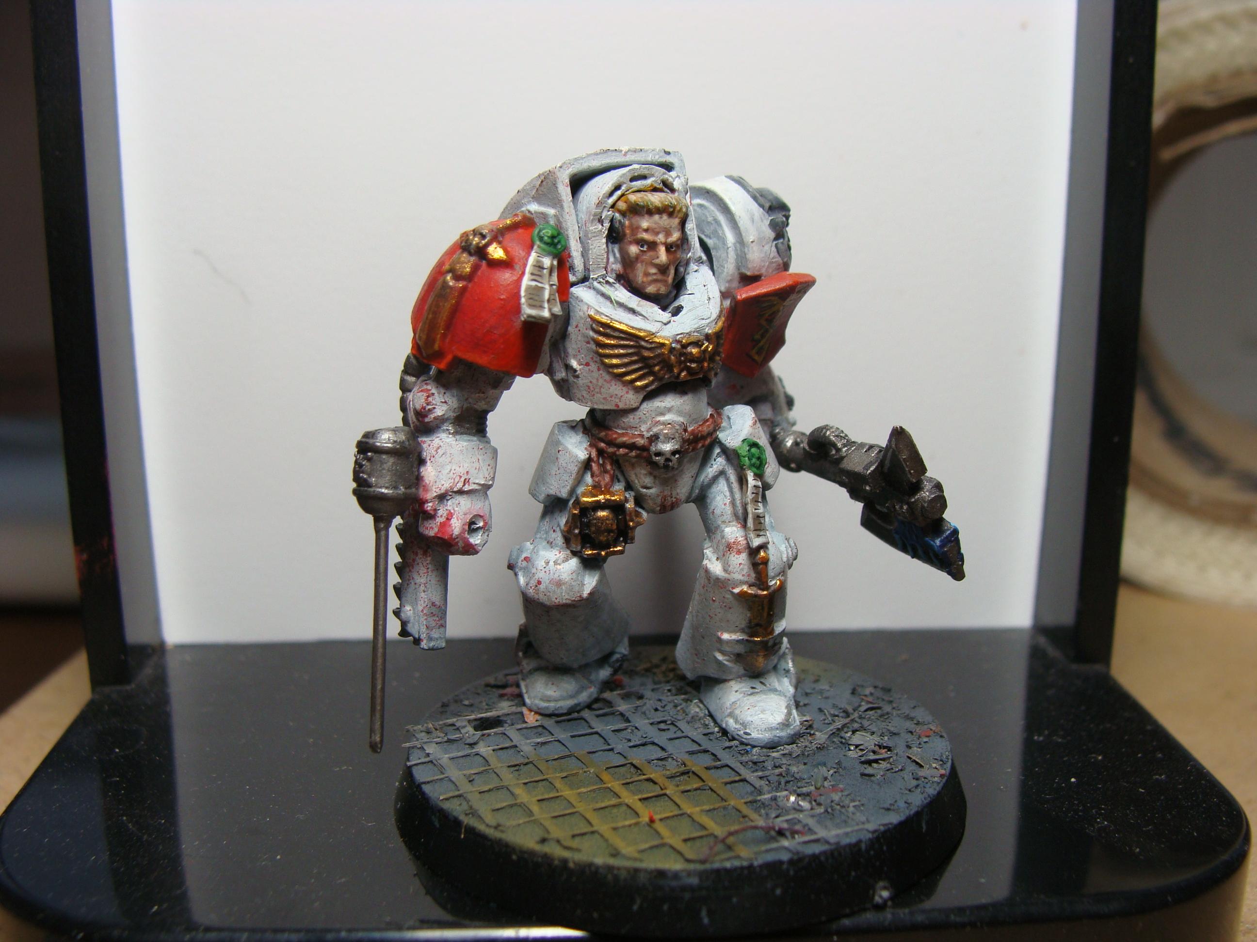 Blood Angels, Blood Effeccts, Power Axe, Sanguinary Priest, Terminator Armor