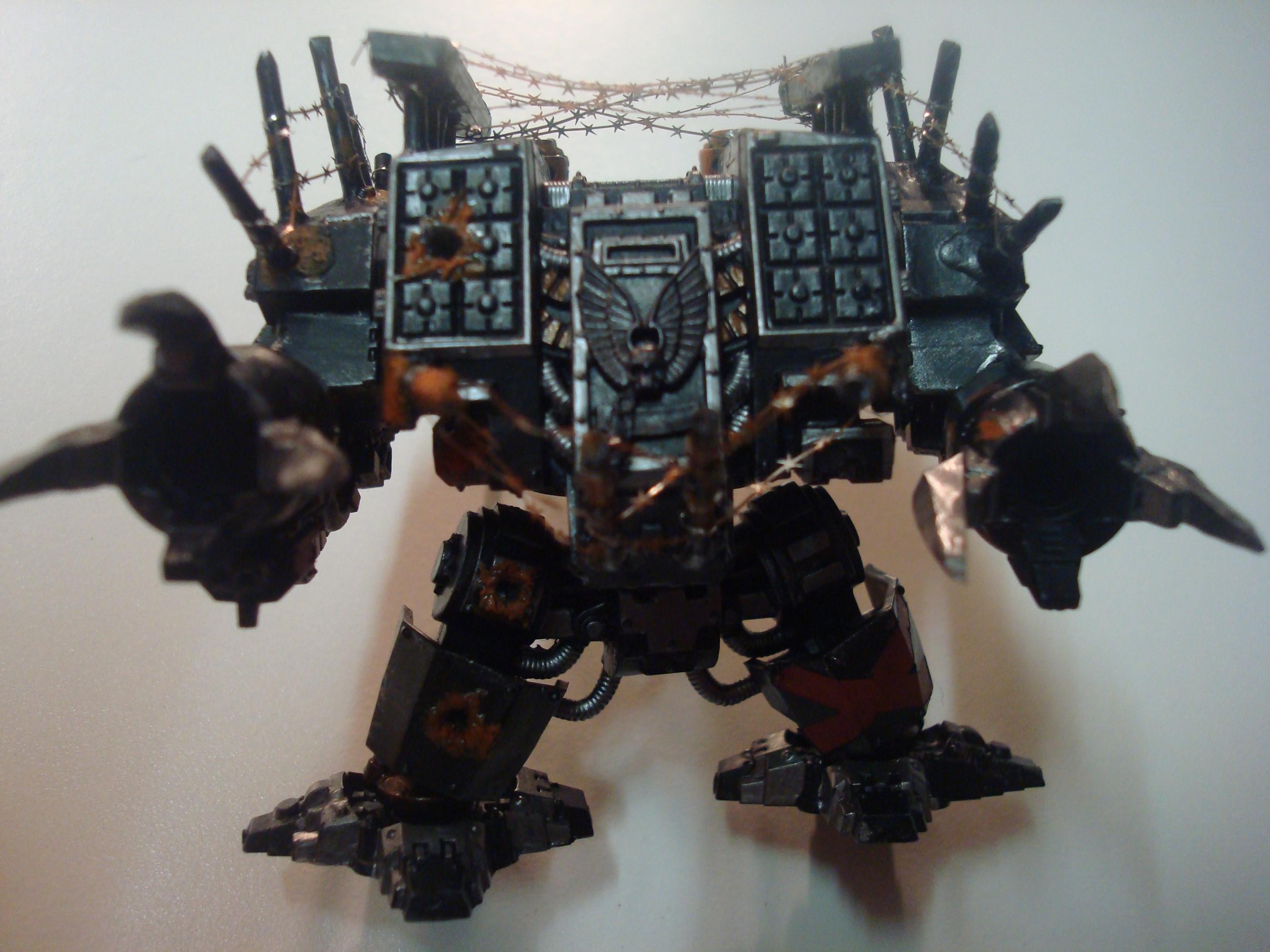 Barbed Wire, Blood Angels, Death Company, Dreadnought, Rust, Warhammer 40,000