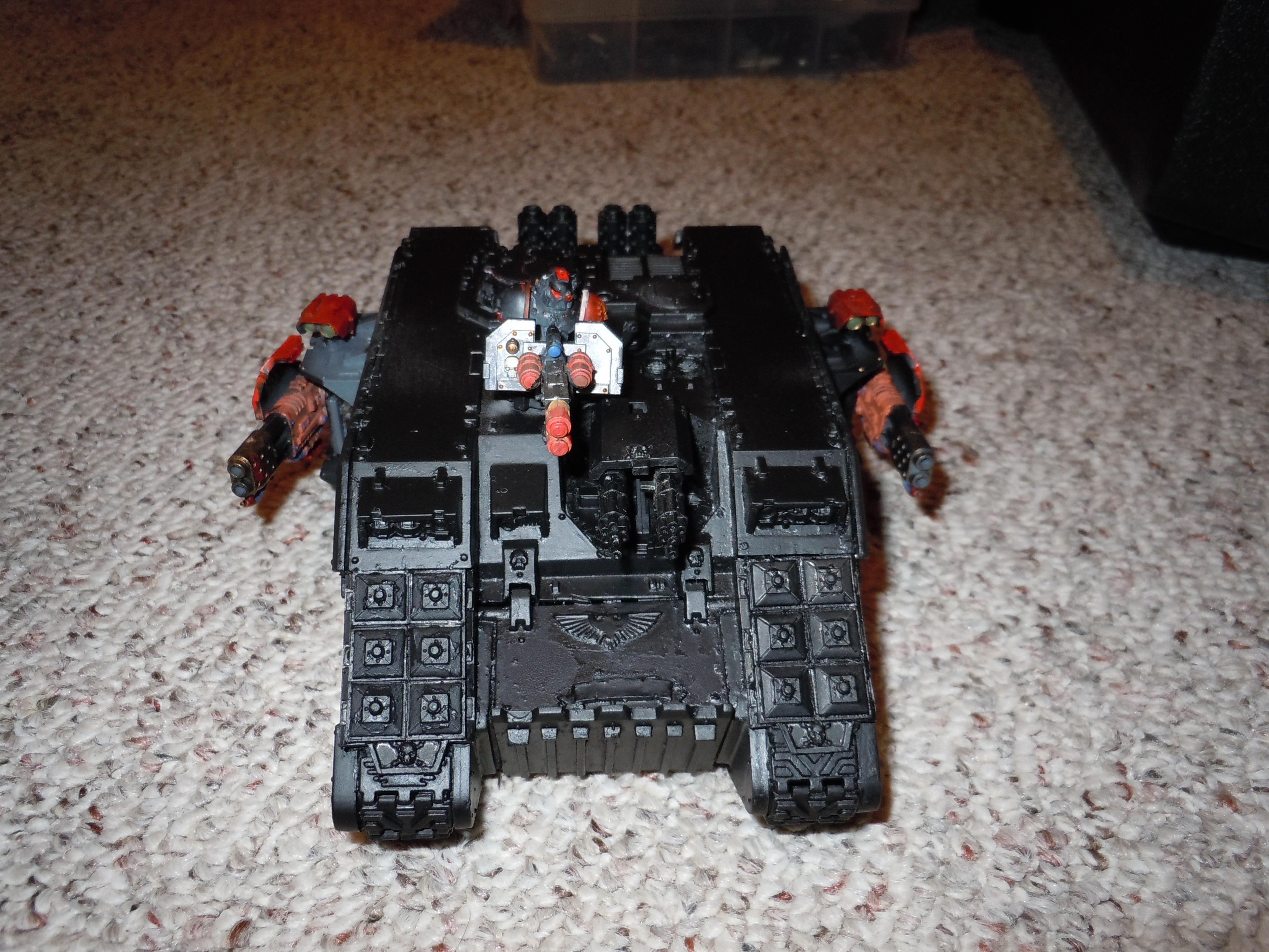 land raider with redeemer setup