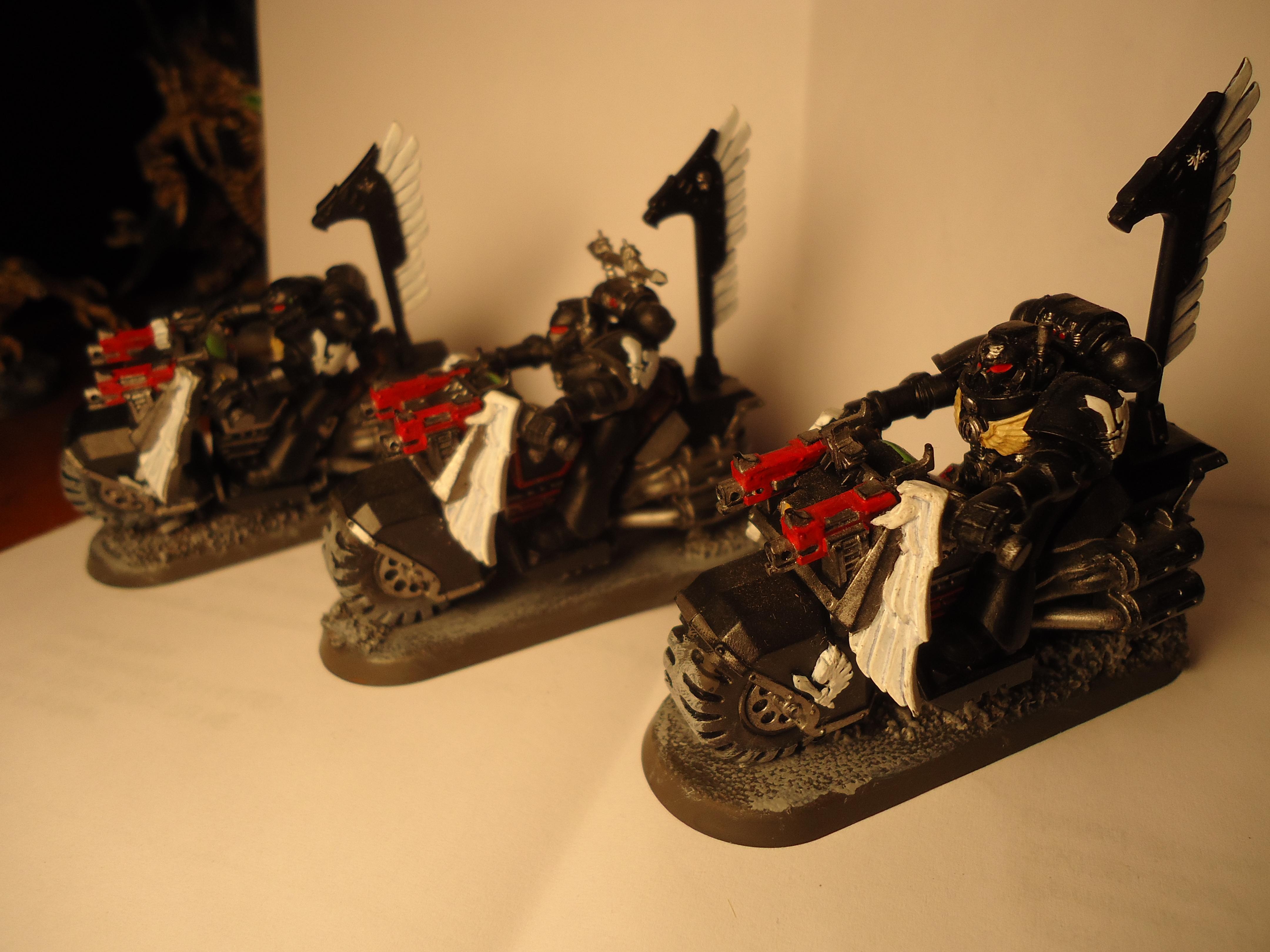 Bike, Dark Angels, Ravenwing, Space Marines, Warhammer 40,000