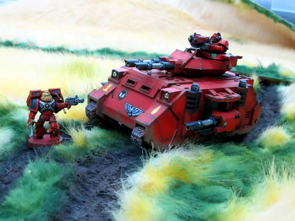 Blood Angels, Preadator, Weathered