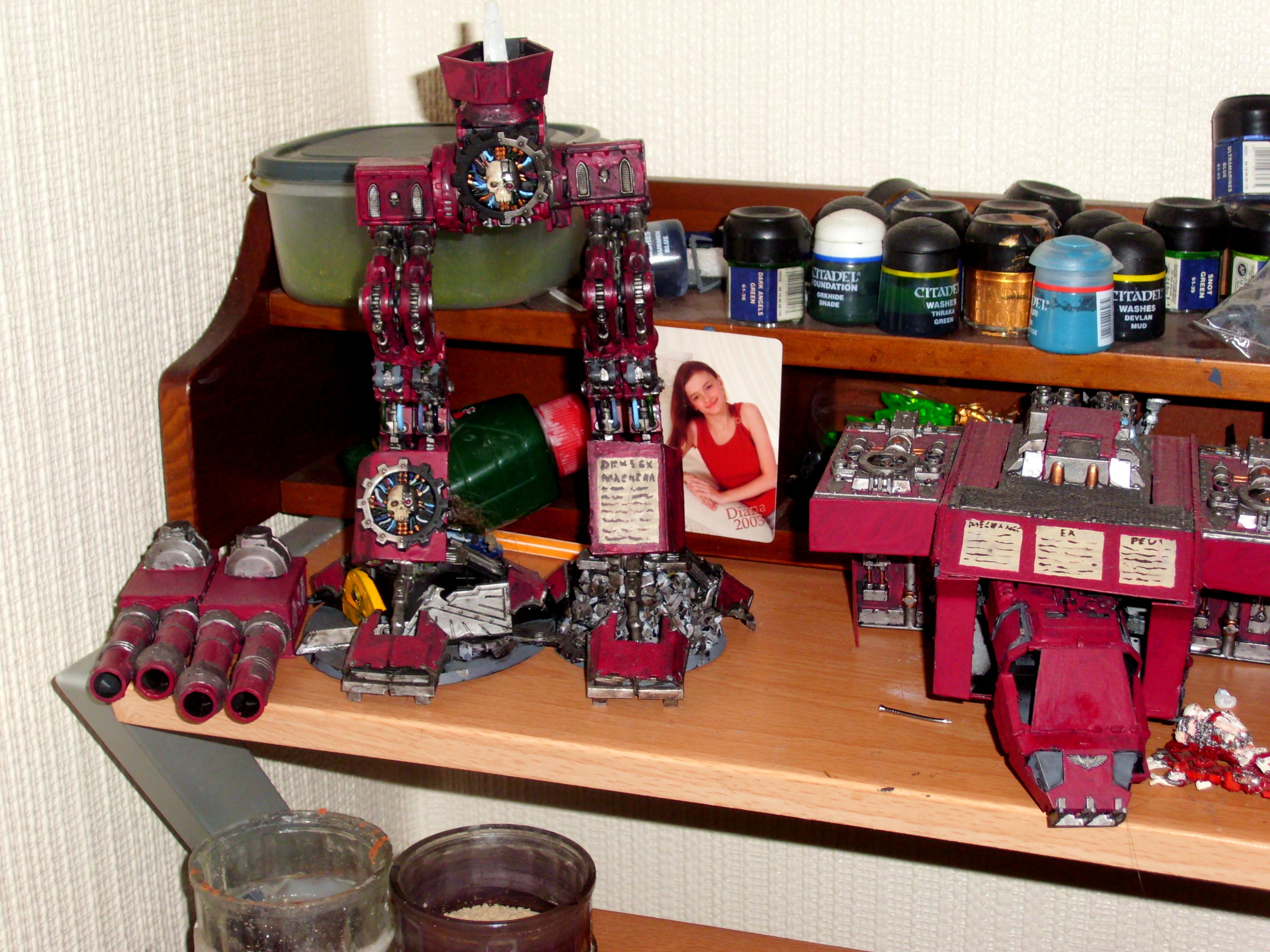 Ad Mech, Mechanicus, Titan, Warhound