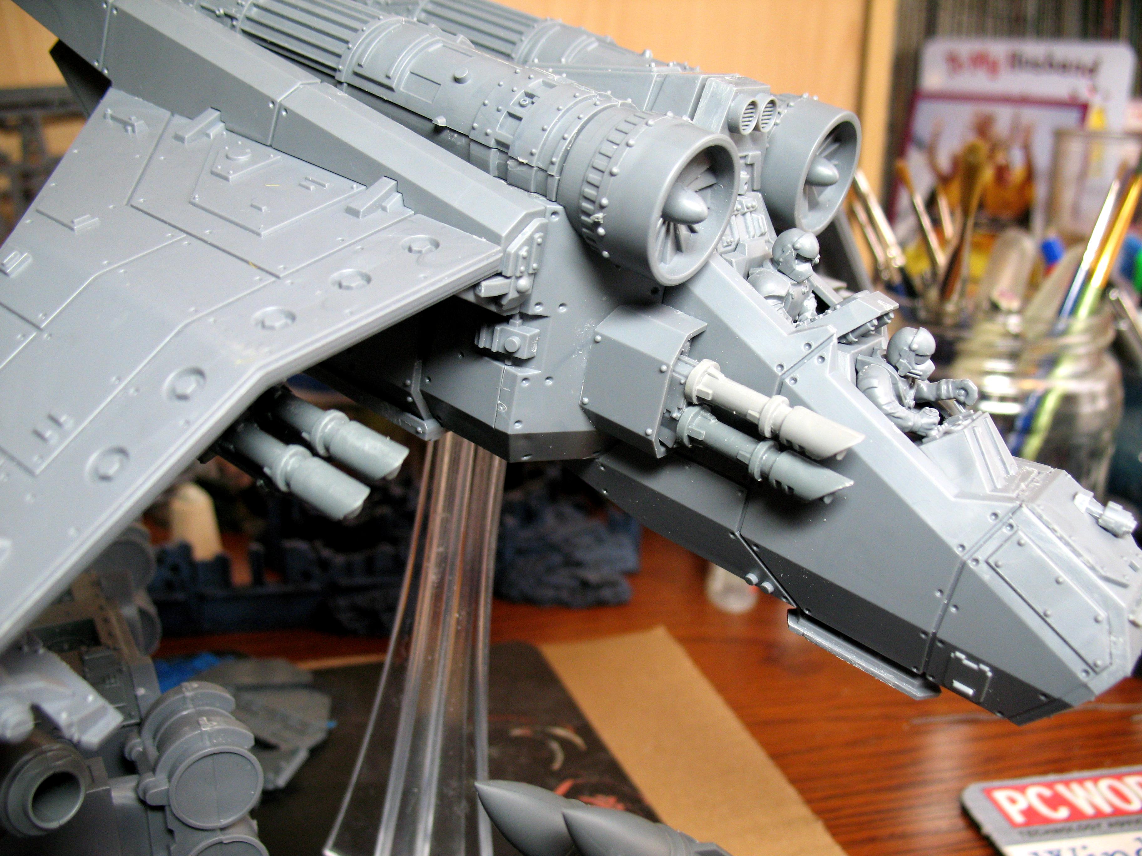 Conversion, Imperial Guard, Vendetta, Warhammer 40,000, Work In Progress
