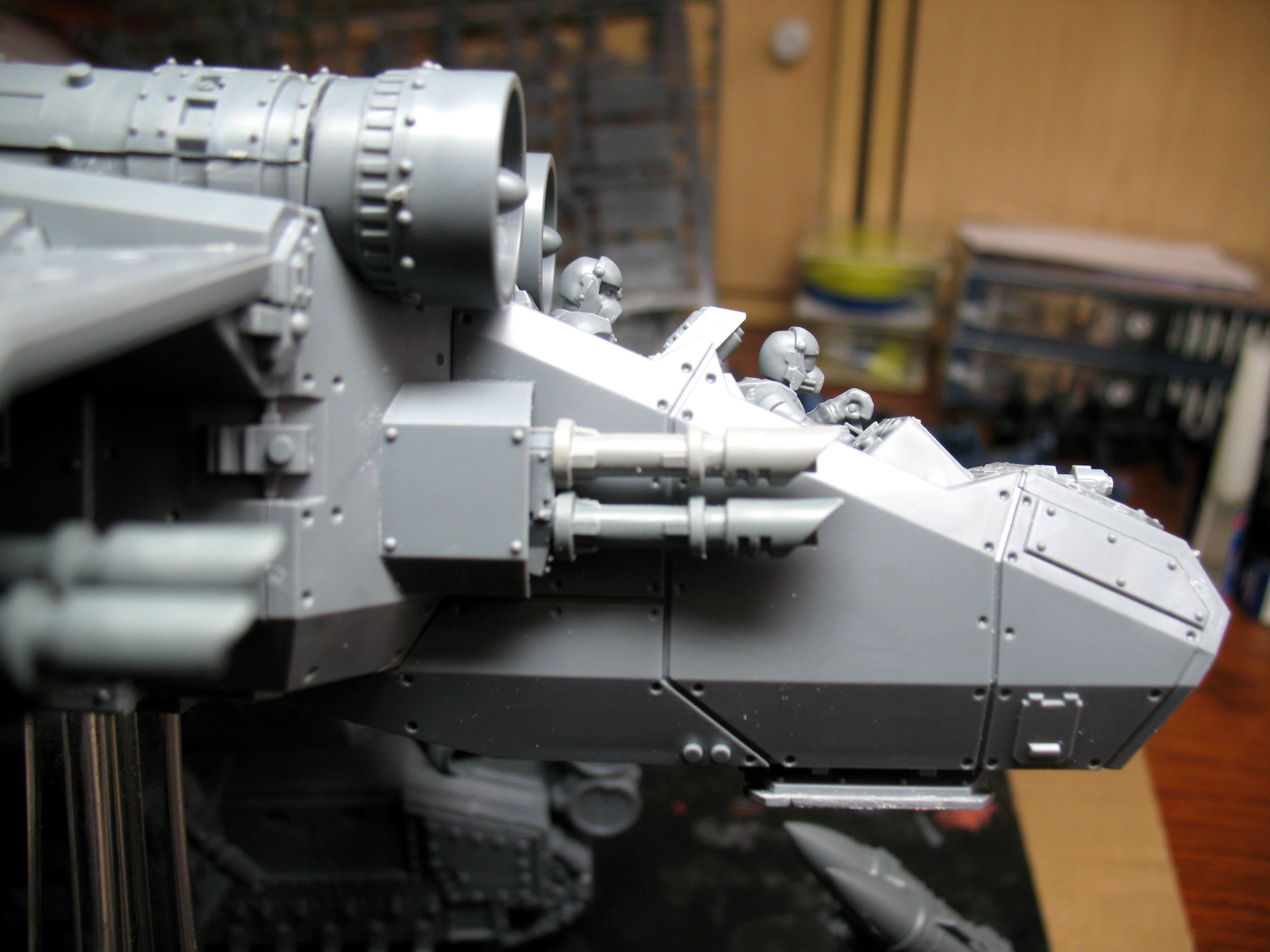 Conversion, Imperial Guard, Vendetta, Warhammer 40,000, Work In Progress