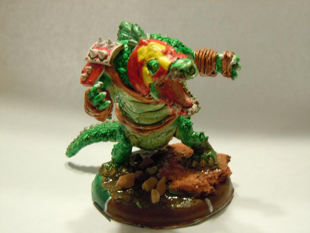 Wrongeye with a khador "luchador" mask.  Wrastler