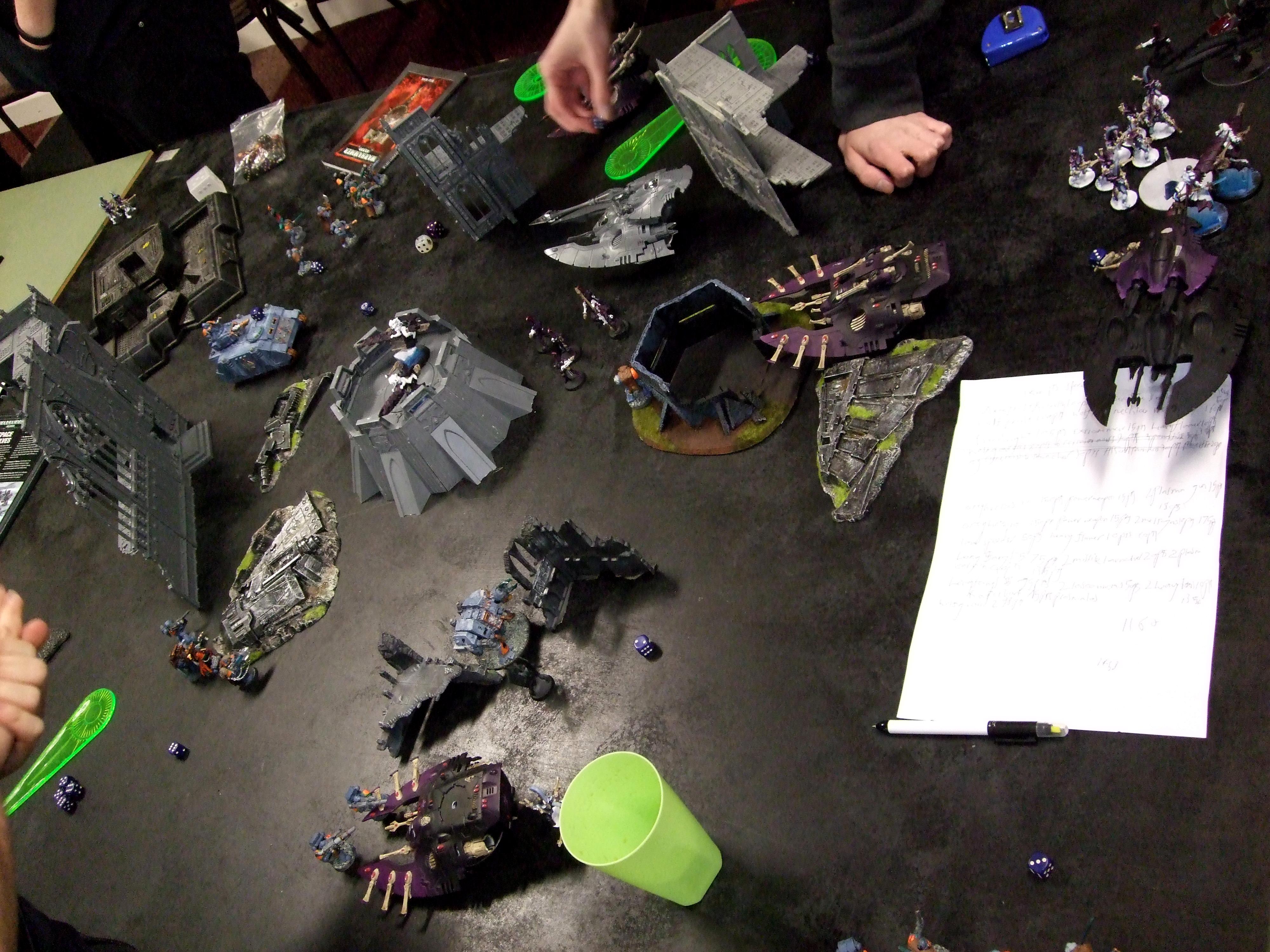 Outpost Ix, Round 1C Space Wolves V Eldar