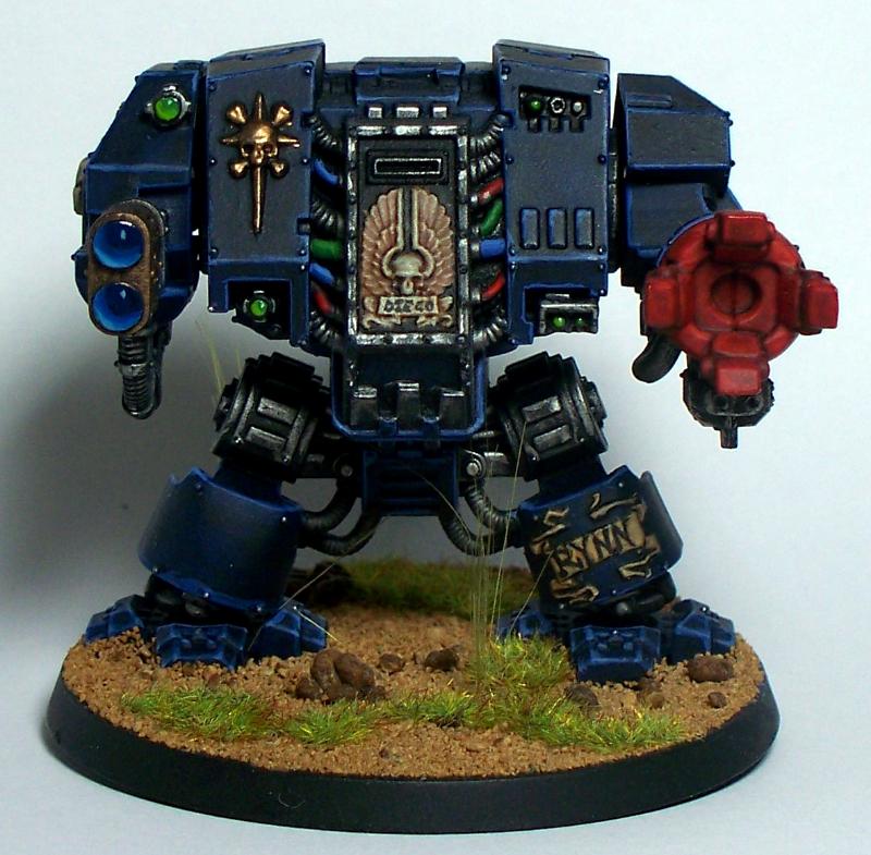 Crimson Fists, Dreadnought, Space Marines, Warhammer 40,000 - CFDread1 ...