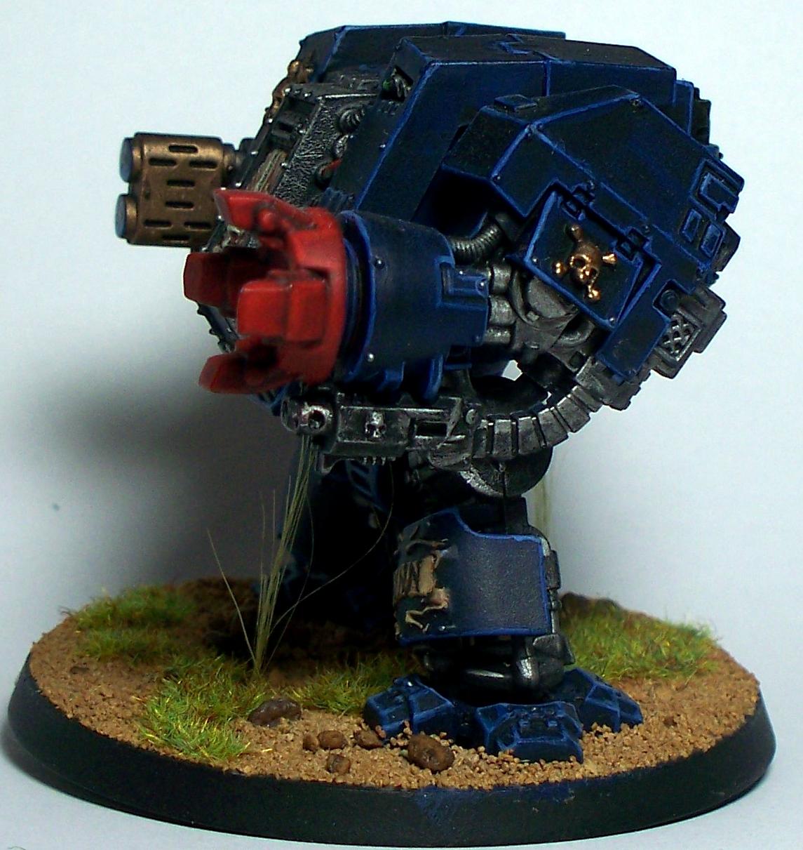 Crimson Fists, Dreadnought, Space Marines, Warhammer 40,000