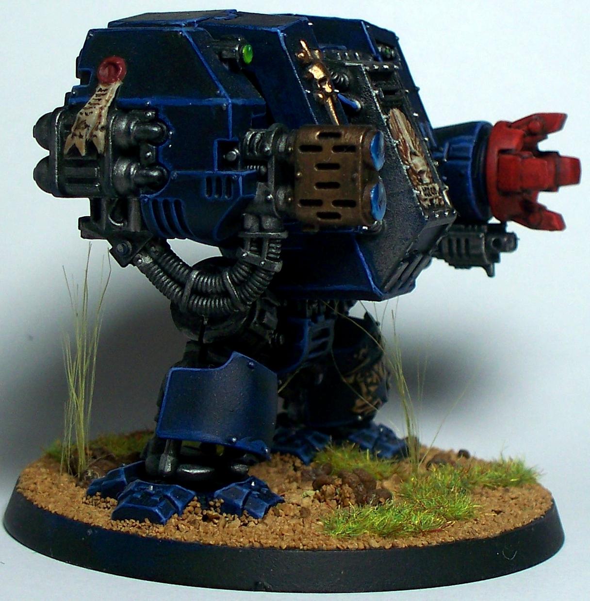 Crimson Fists, Dreadnought, Space Marines, Warhammer 40,000