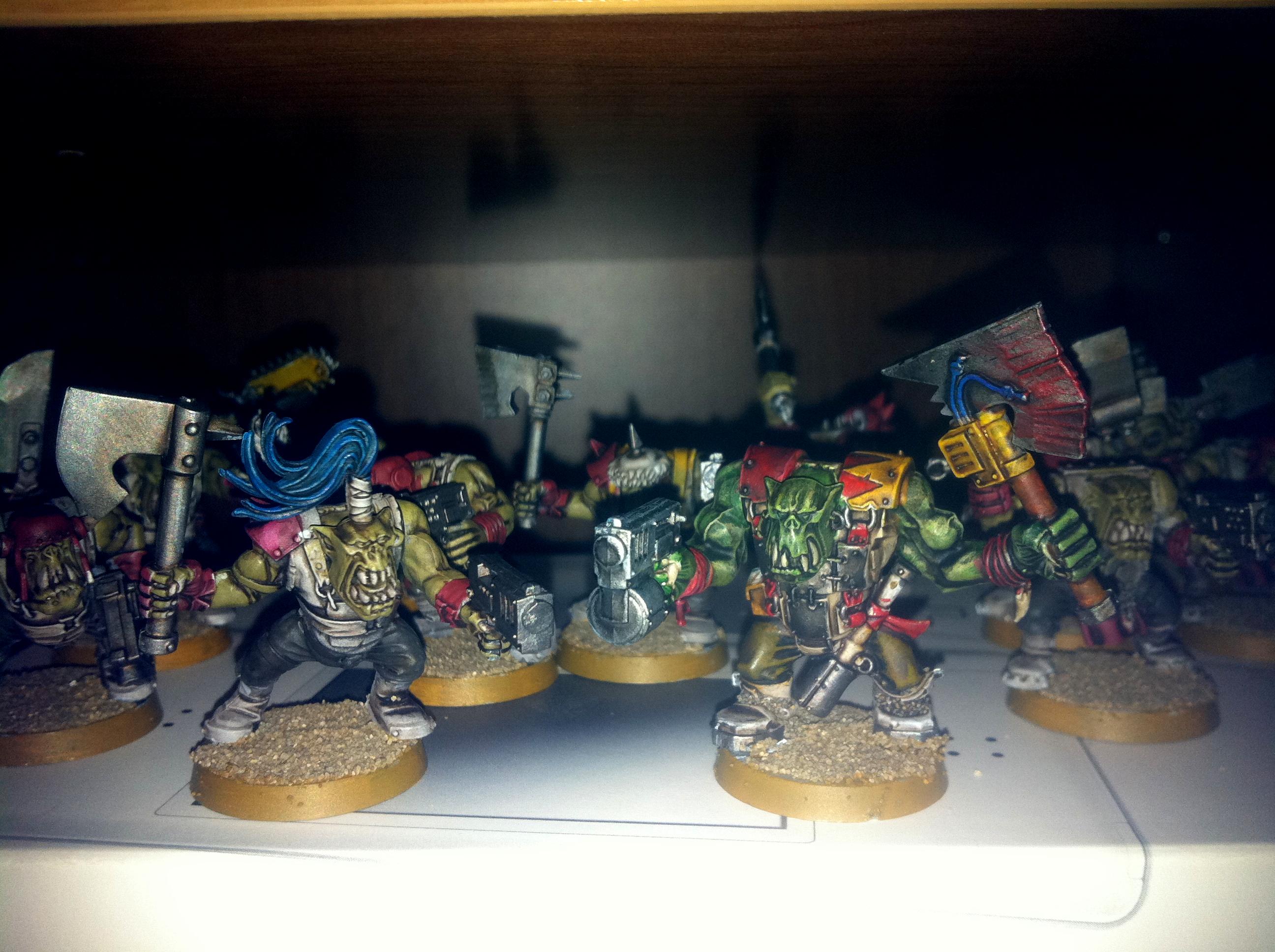 Boy, Choppa, Orks, Slugga