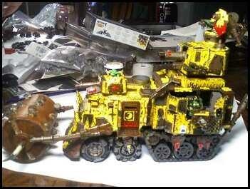 Battlewagon, Orks, Space Orks