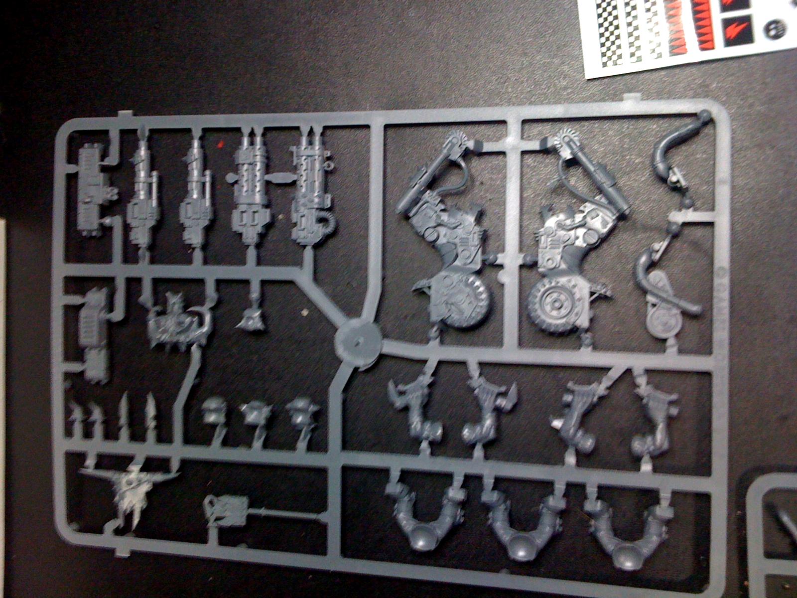 Bike, Orks, Warbike Sprue 2