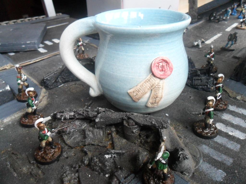 Mug, Huzzah! The victorius Nobles capture a Startegic command point and celebrate with a nice cuppa