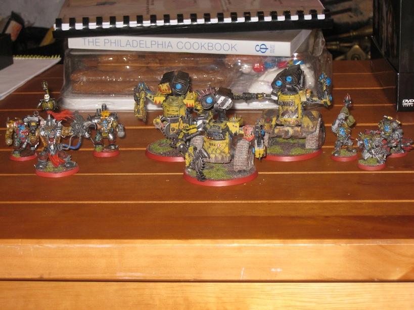 Killakans, Orks, Wall-e, Warboss, Warhammer 40,000