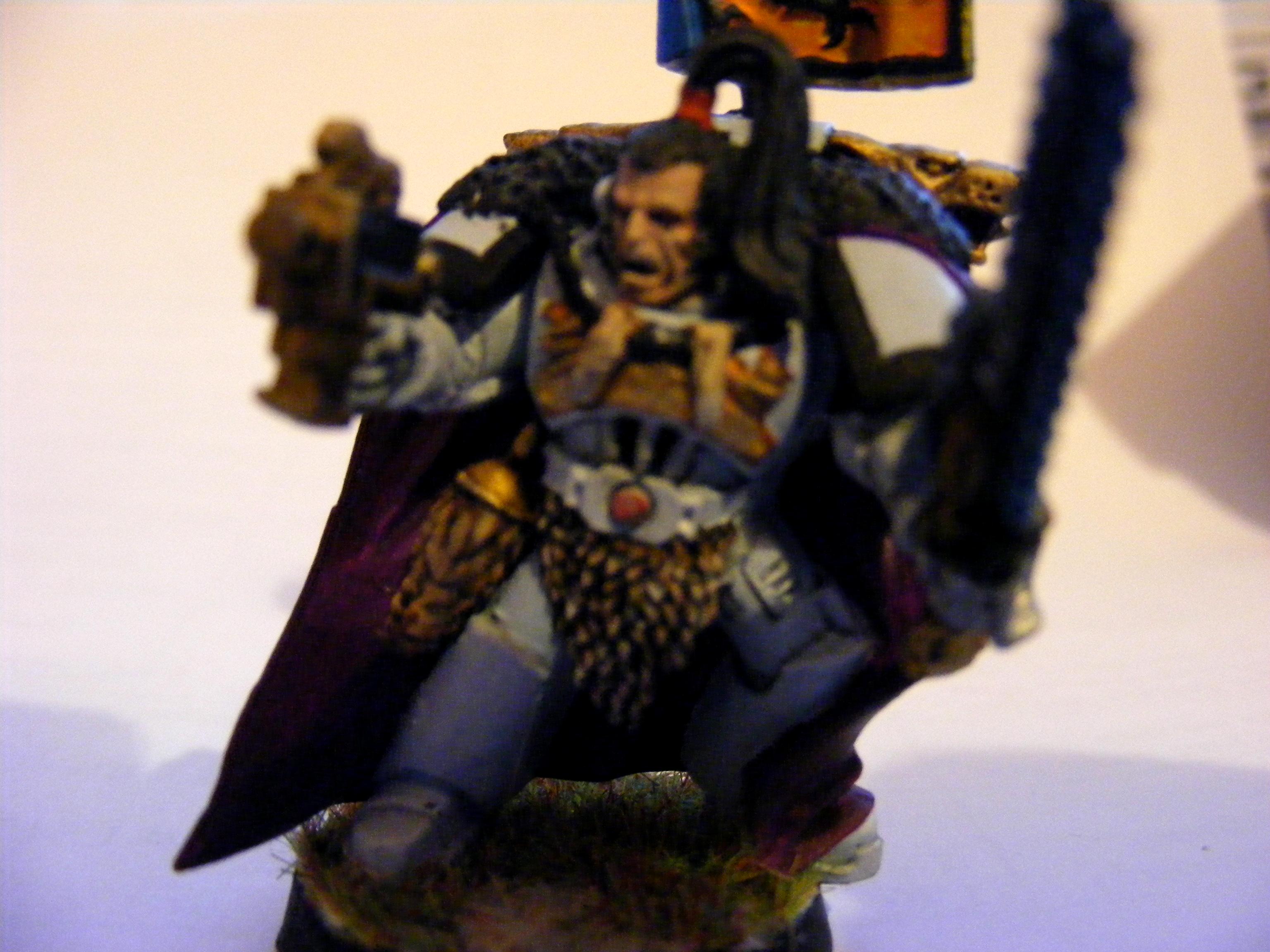 Assault On Black Reach, Captain, Conversion, Space Marines, Space Wolves, Warhammer 40,000, Wolf Lord
