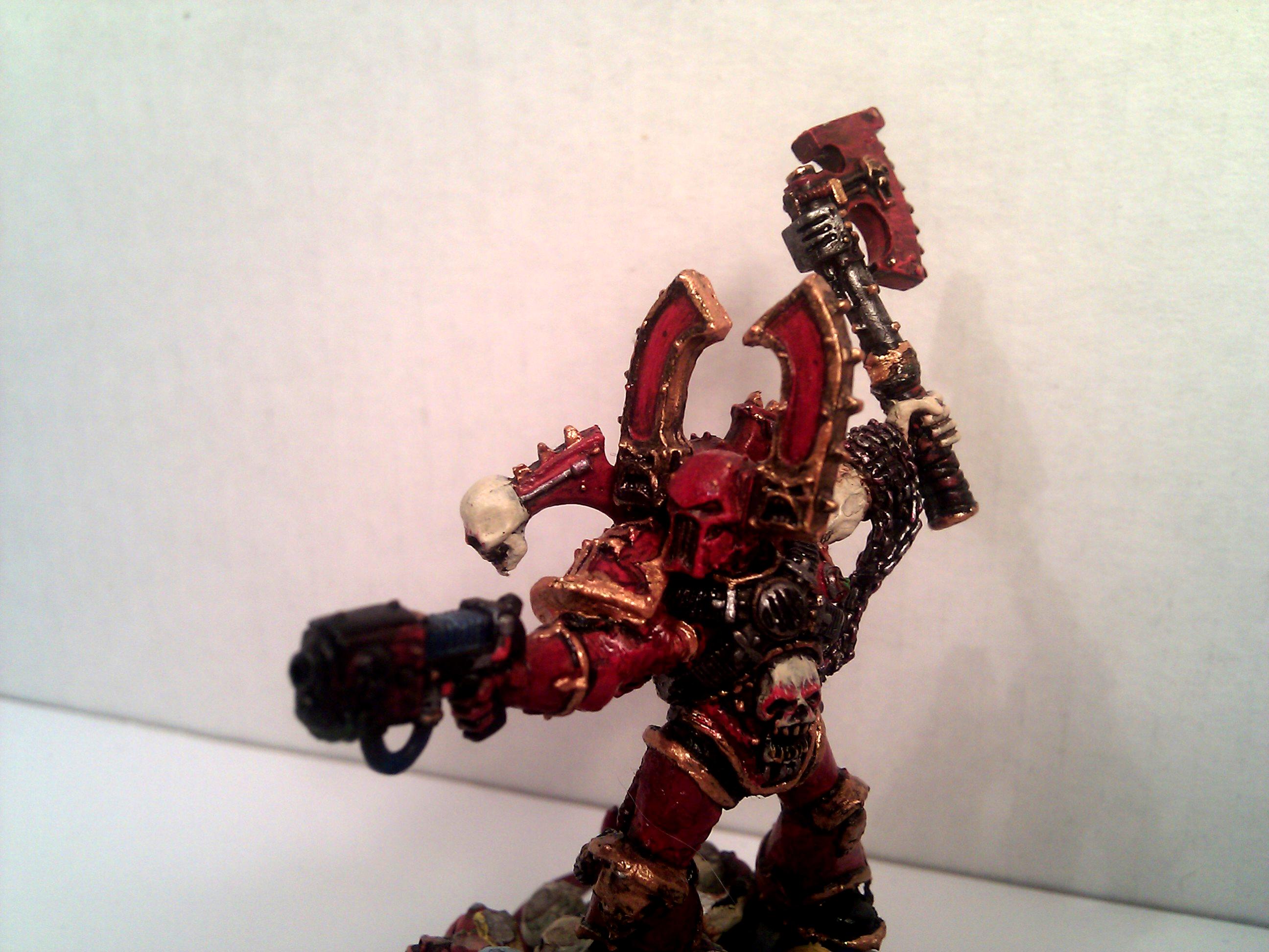 Blood, Brass, Chaos, Headquarters, Hq., Kharn, Kharne, Khorne, Skull, Space Marines, Special Character, World Eaters