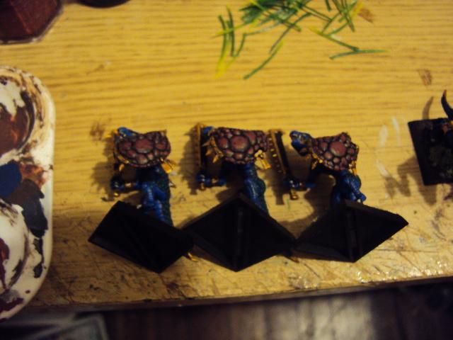 Lizardmen, Saurus Warriors, Warhammer Fantasy