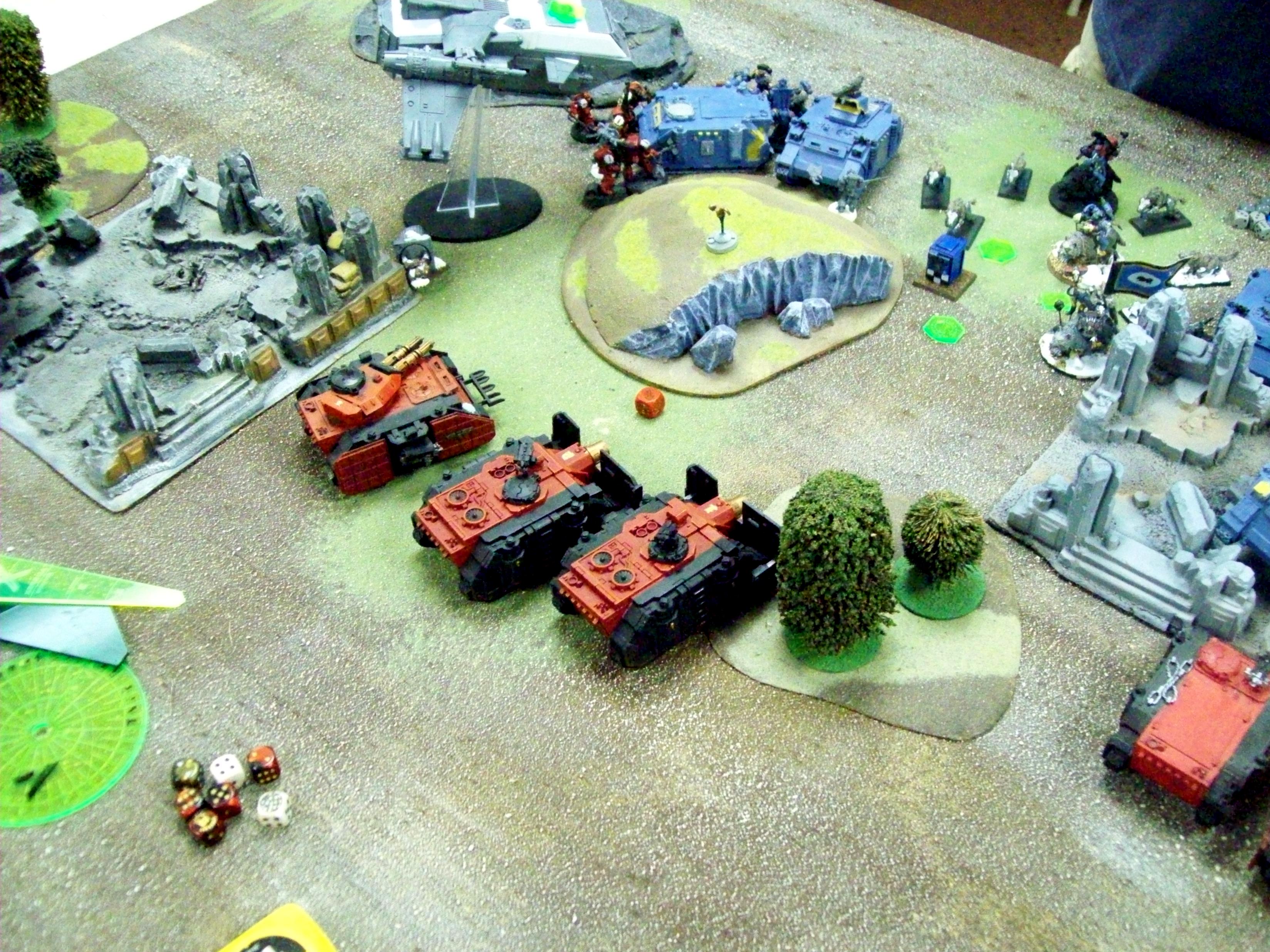 Battle Report, Blood Angels, Flesh Tearers, Space Wolves